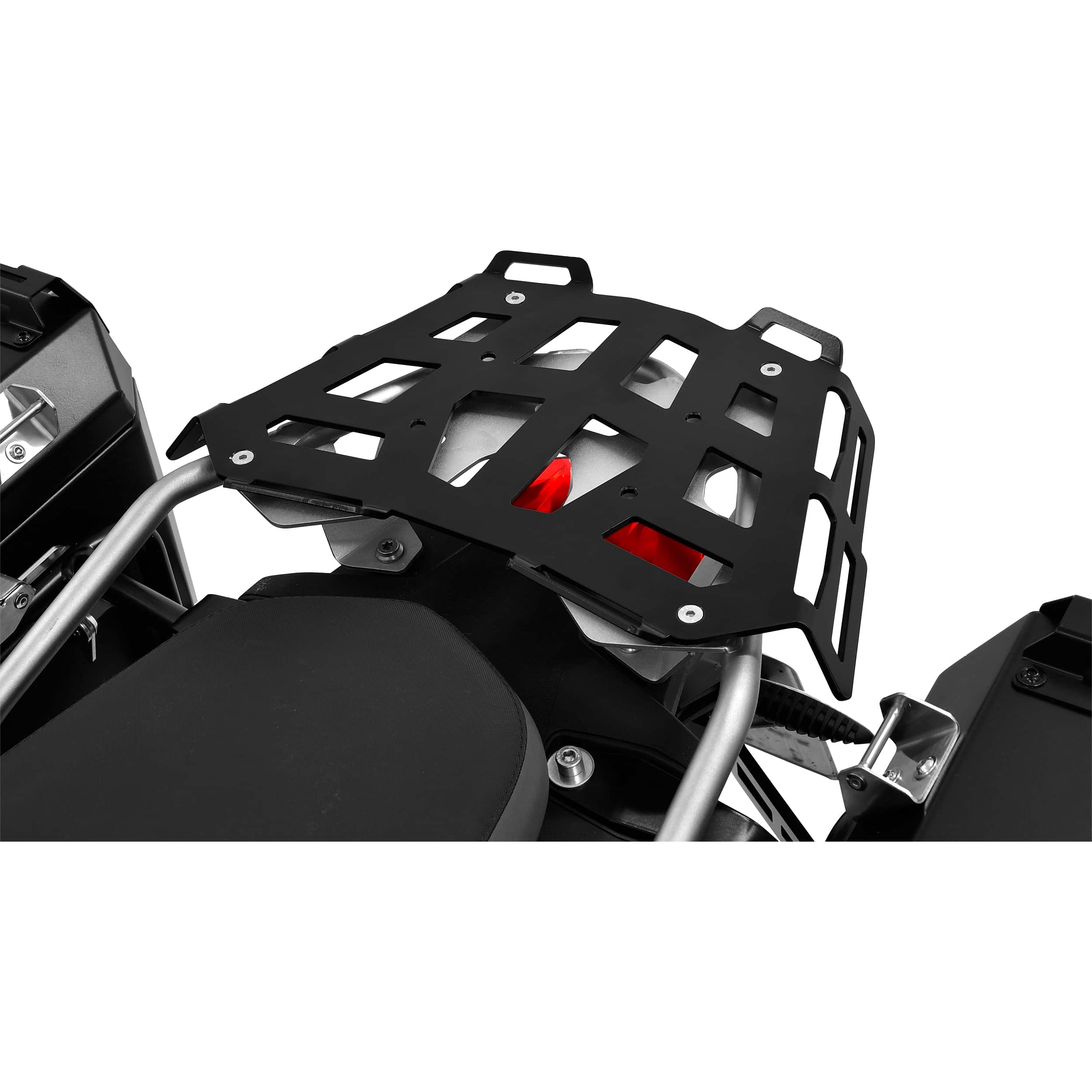 Zieger Gepäckbrücke Alu schwarz für BMW F 750/850 GS - Motorradzubehör - Motorradgepäck