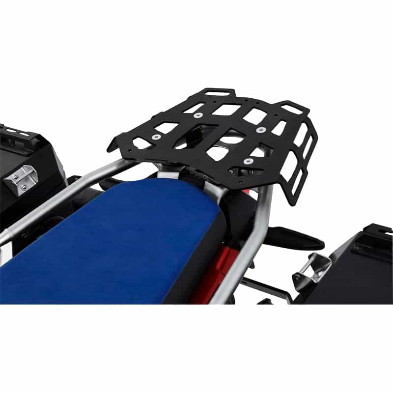 Zieger Gepäckbrücke Alu schwarz für CRF 1000 AT Adventure Sports - Motorradzubehör - Motorradgepäck