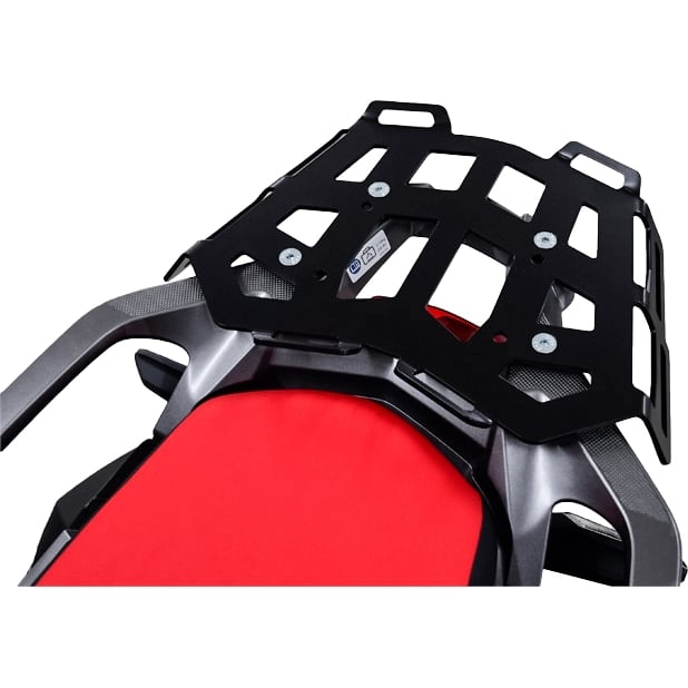 Zieger Gepäckbrücke Alu schwarz für CRF 1000 Africa Twin 2016-2017 - Motorradzubehör - Motorradgepäck