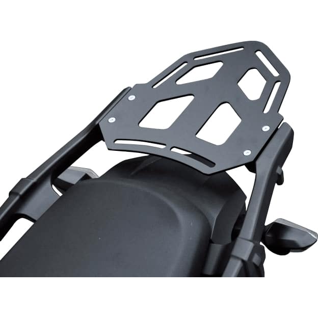 Zieger Gepäckbrücke Alu schwarz für Kawa KLZ 1000 Versys 2012-2016 - Motorradzubehör - Motorradgepäck