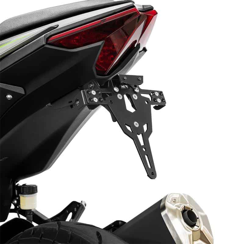 Zieger Kennzeichenhalter Pro Österreich für Kawasaki Z/Ninja 500 20 - Motorradteile & Ersatzteile - Anbauteile
