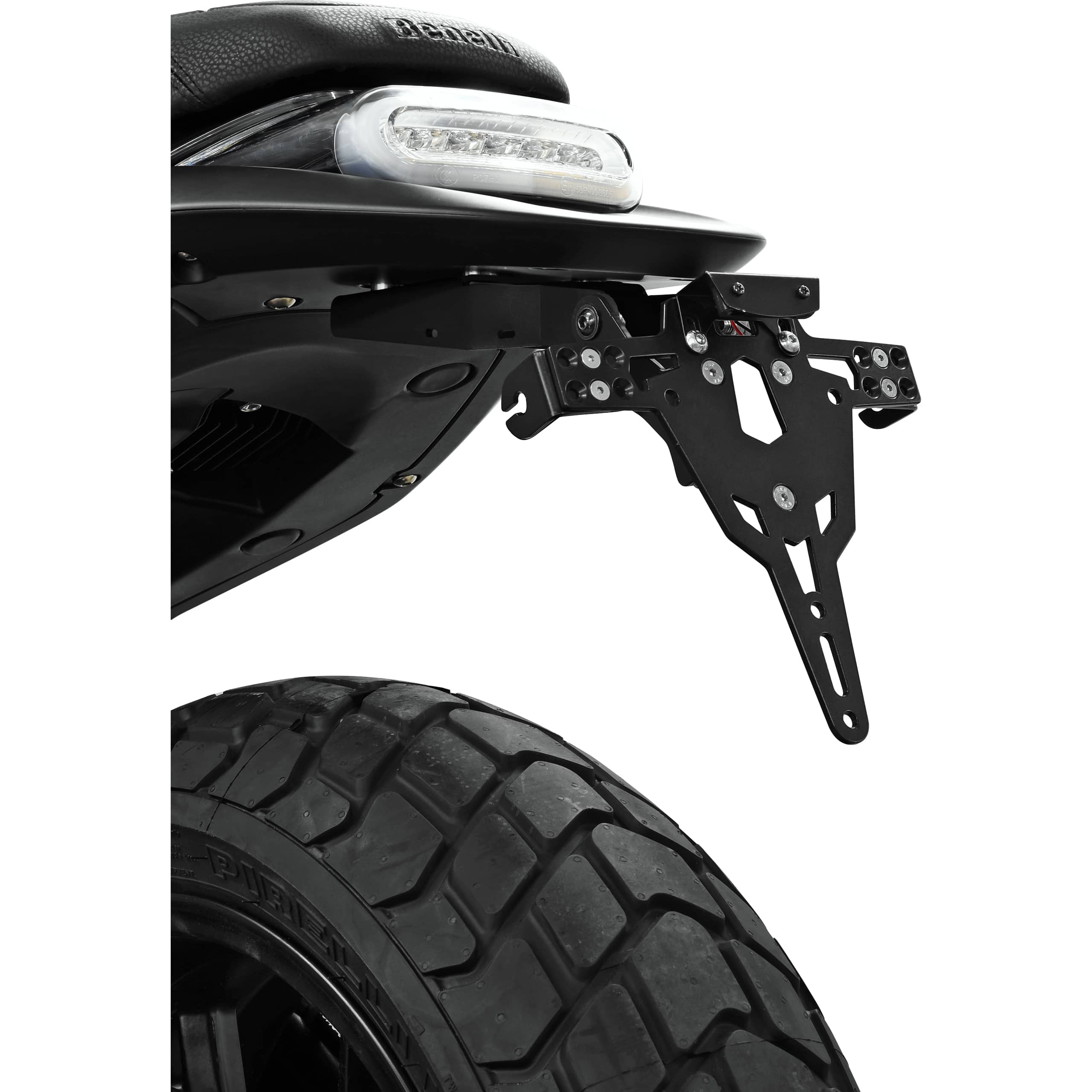Zieger Kennzeichenhalter Pro für Benelli Leoncino 800 - Motorradteile & Ersatzteile - Anbauteile