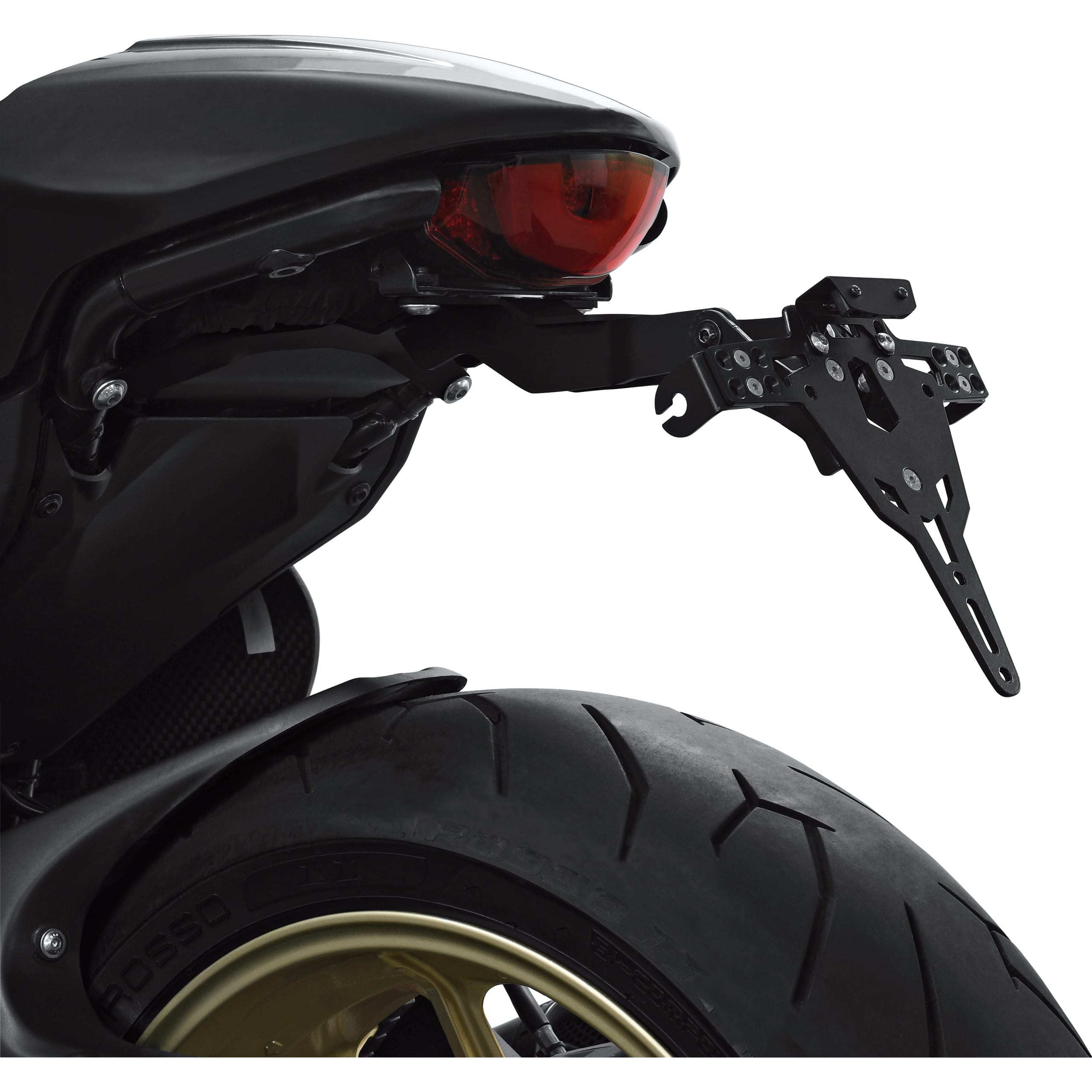 Zieger Kennzeichenhalter Pro für Ducati Scrambler 800 2017- - Motorradteile & Ersatzteile - Anbauteile