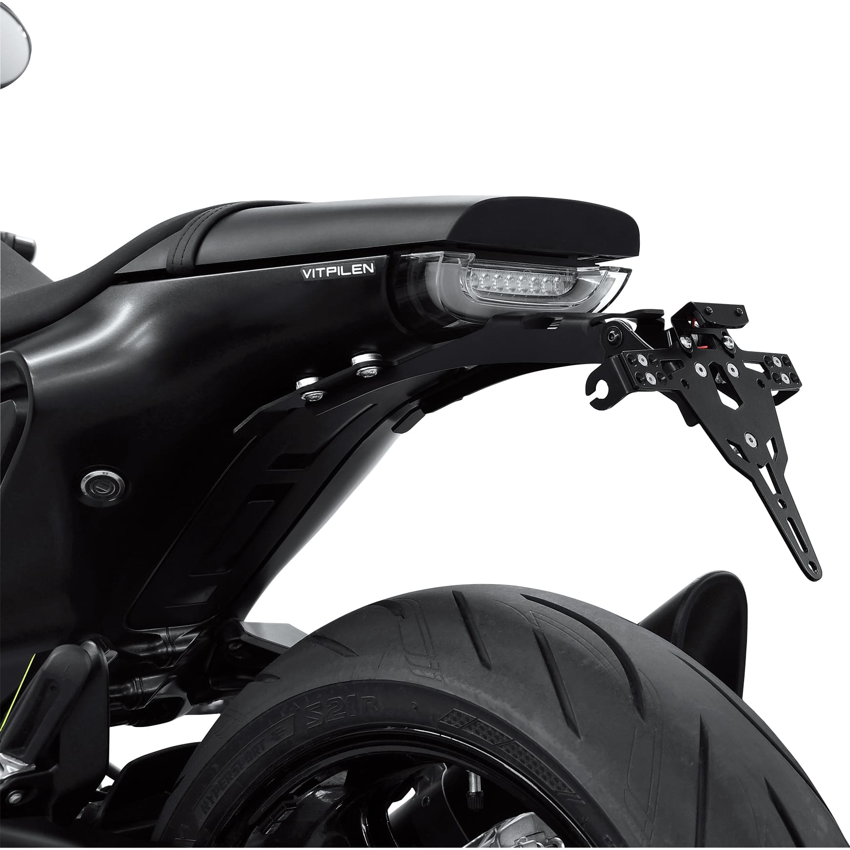 Zieger Kennzeichenhalter Pro für Husqvarna 701 Vitpilen - Motorradteile & Ersatzteile - Anbauteile