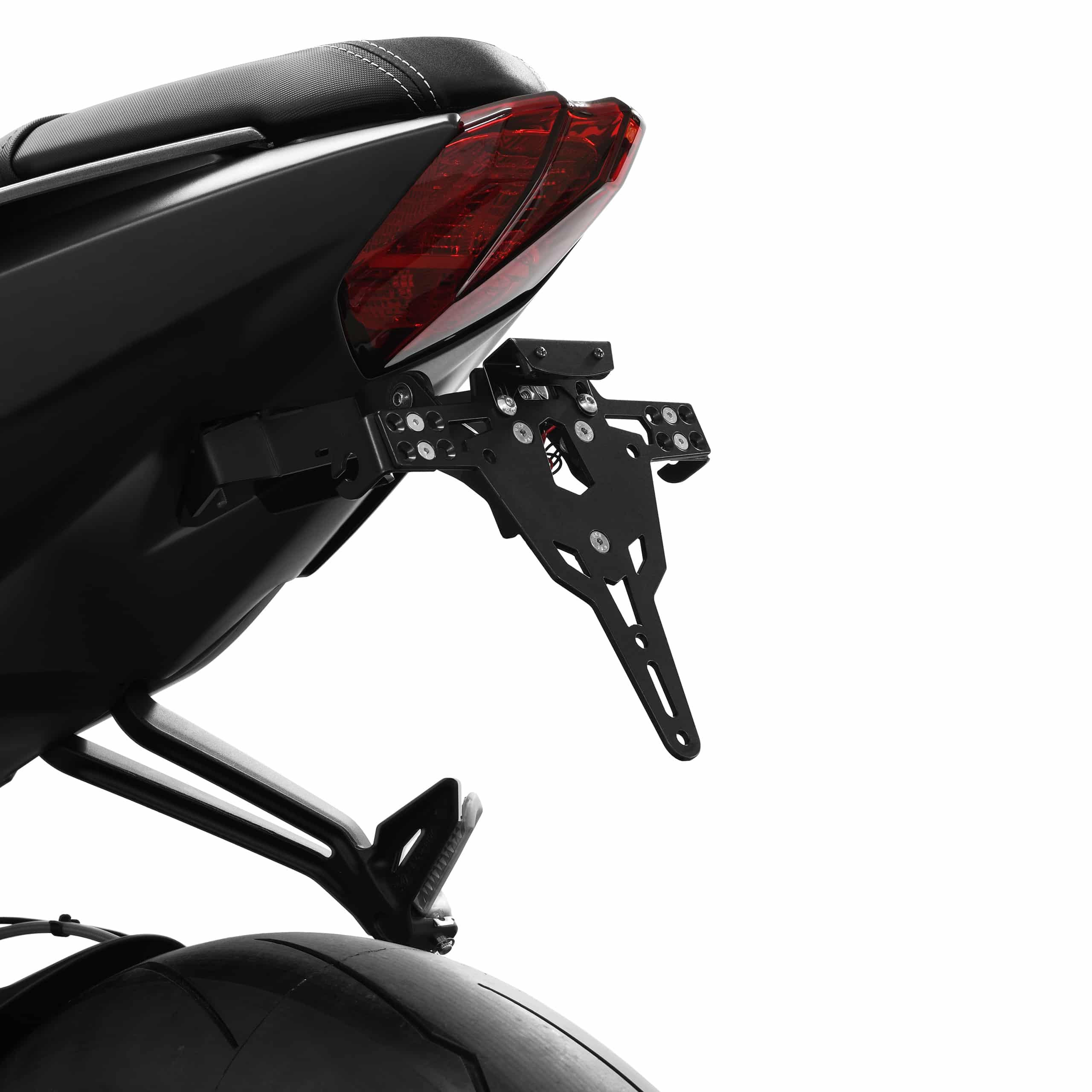 Zieger Kennzeichenhalter Pro für Triumph Street Triple 765 R 2023- - Motorradteile & Ersatzteile - Anbauteile