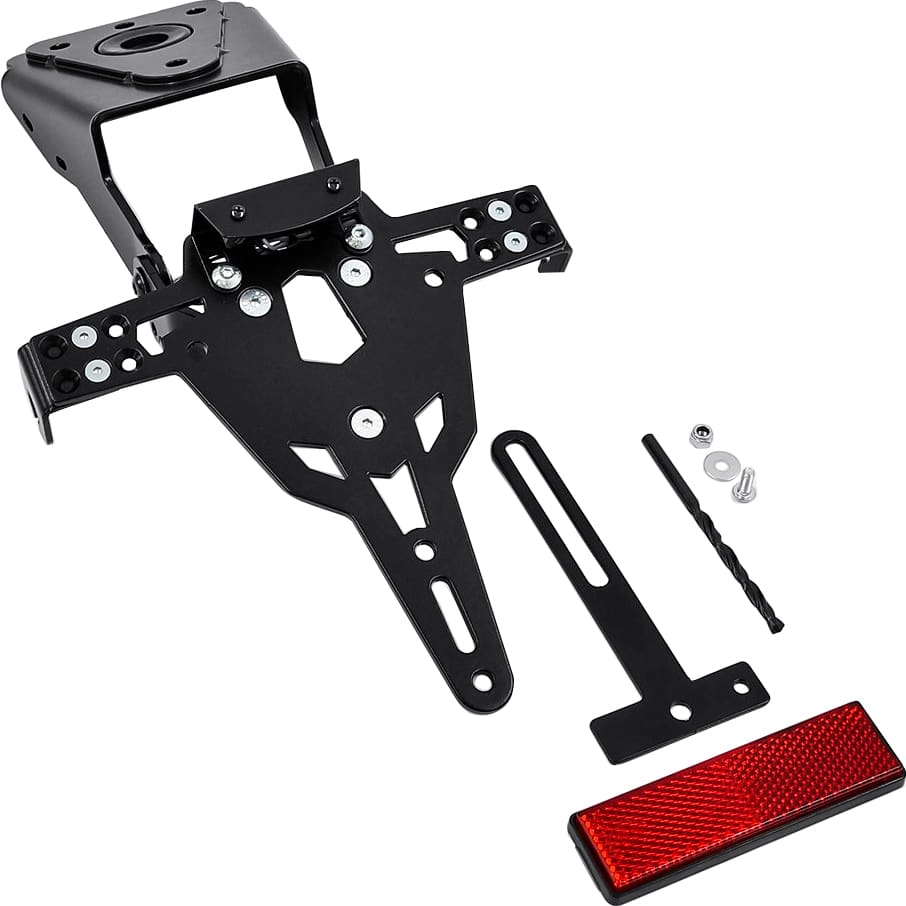 Zieger Kennzeichenhalter Pro für Yamaha MT-125 2014-2019 - Motorradteile & Ersatzteile - Anbauteile