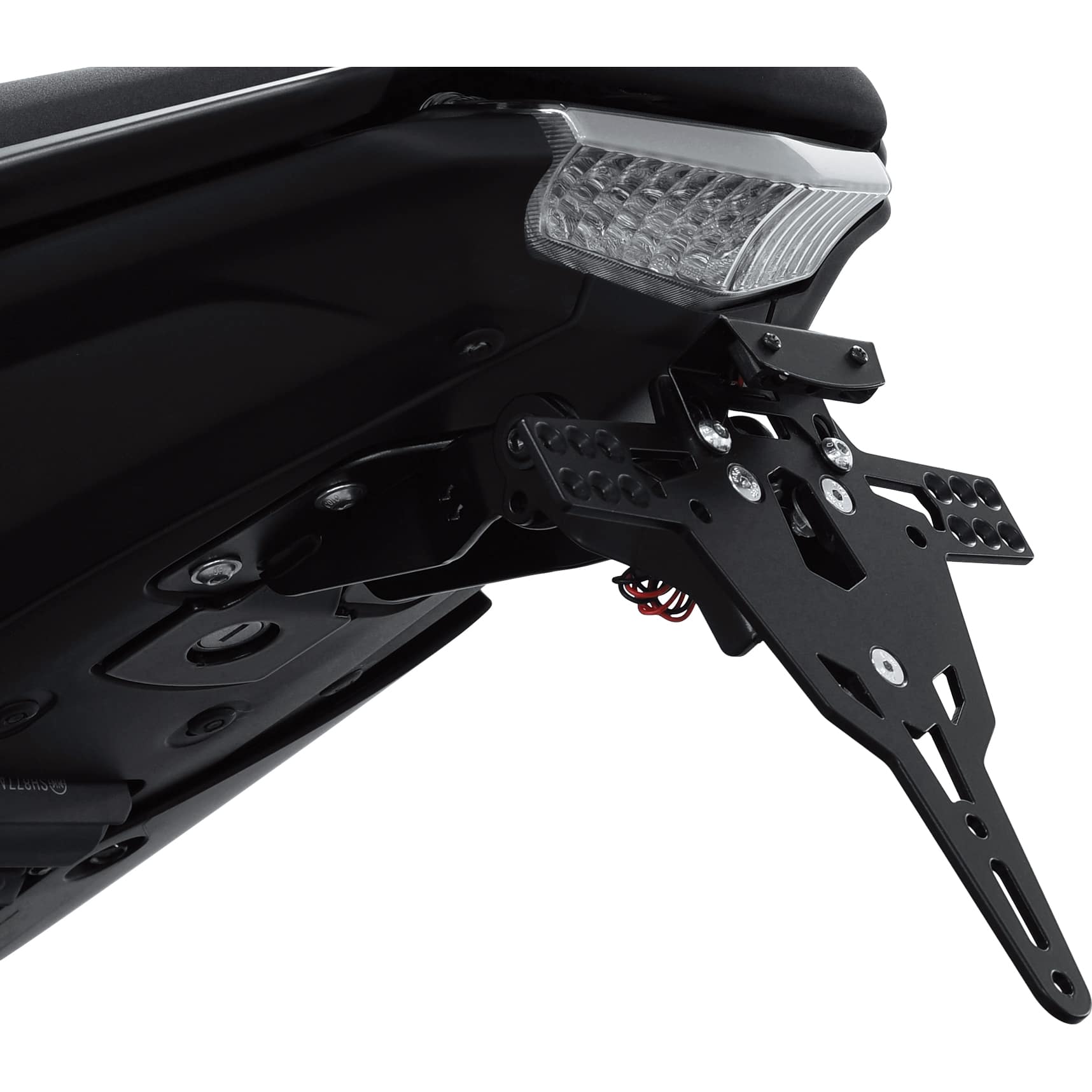 Zieger Kennzeichenhalter Pro für Yamaha MT-125 2020- - Motorradteile & Ersatzteile - Anbauteile