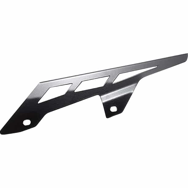 Zieger Kettenschutz Edelstahl schwarz für Kawasaki Z/Ninja 650 - Motorradteile & Ersatzteile - Kraftübertragung