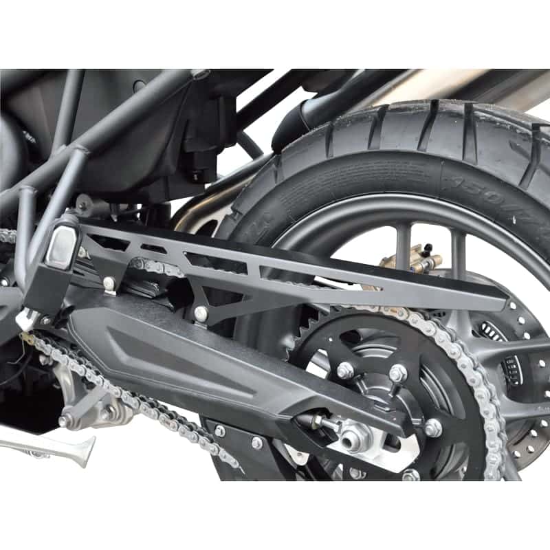 Zieger Kettenschutz Edelstahl schwarz für Yamaha FZS 600/1000 Fazer - Motorradteile & Ersatzteile - Kraftübertragung