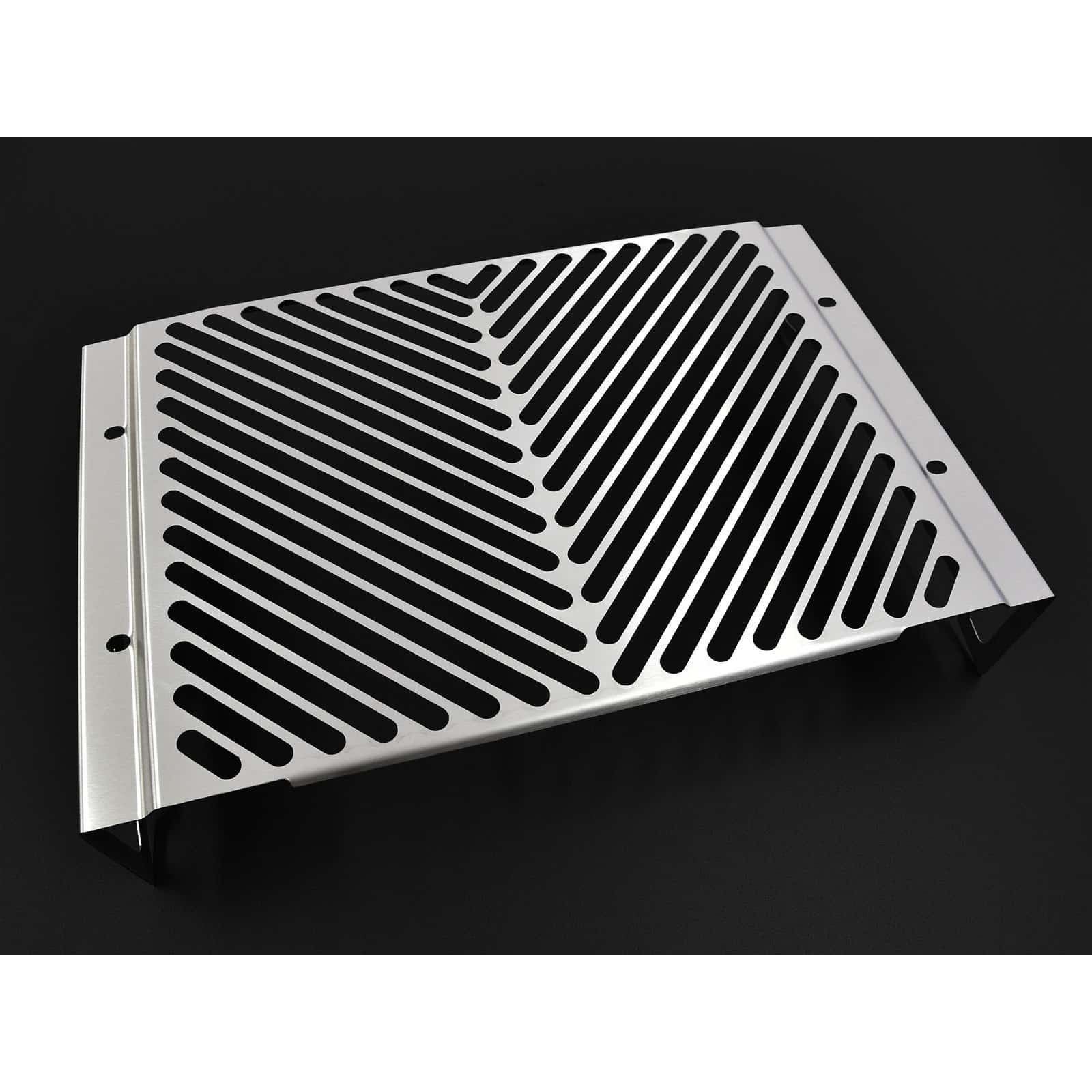 Zieger Kühlerabdeckung Clean groß silber für Yamaha FZS 1000 Fazer - Motorradteile & Ersatzteile - Verkleidungen & Abdeckungen