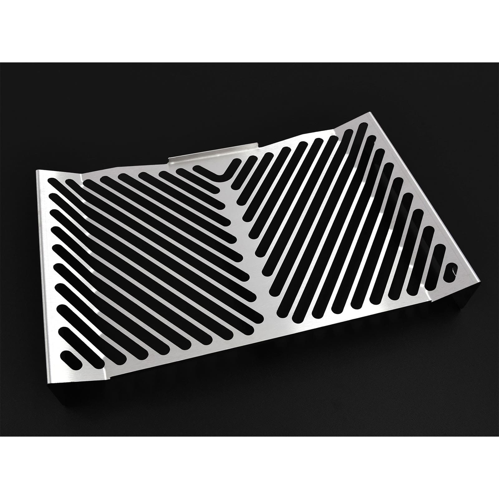 Zieger Kühlerabdeckung Clean groß silber für Yamaha Vmax 1200 - Motorradteile & Ersatzteile - Verkleidungen & Abdeckungen