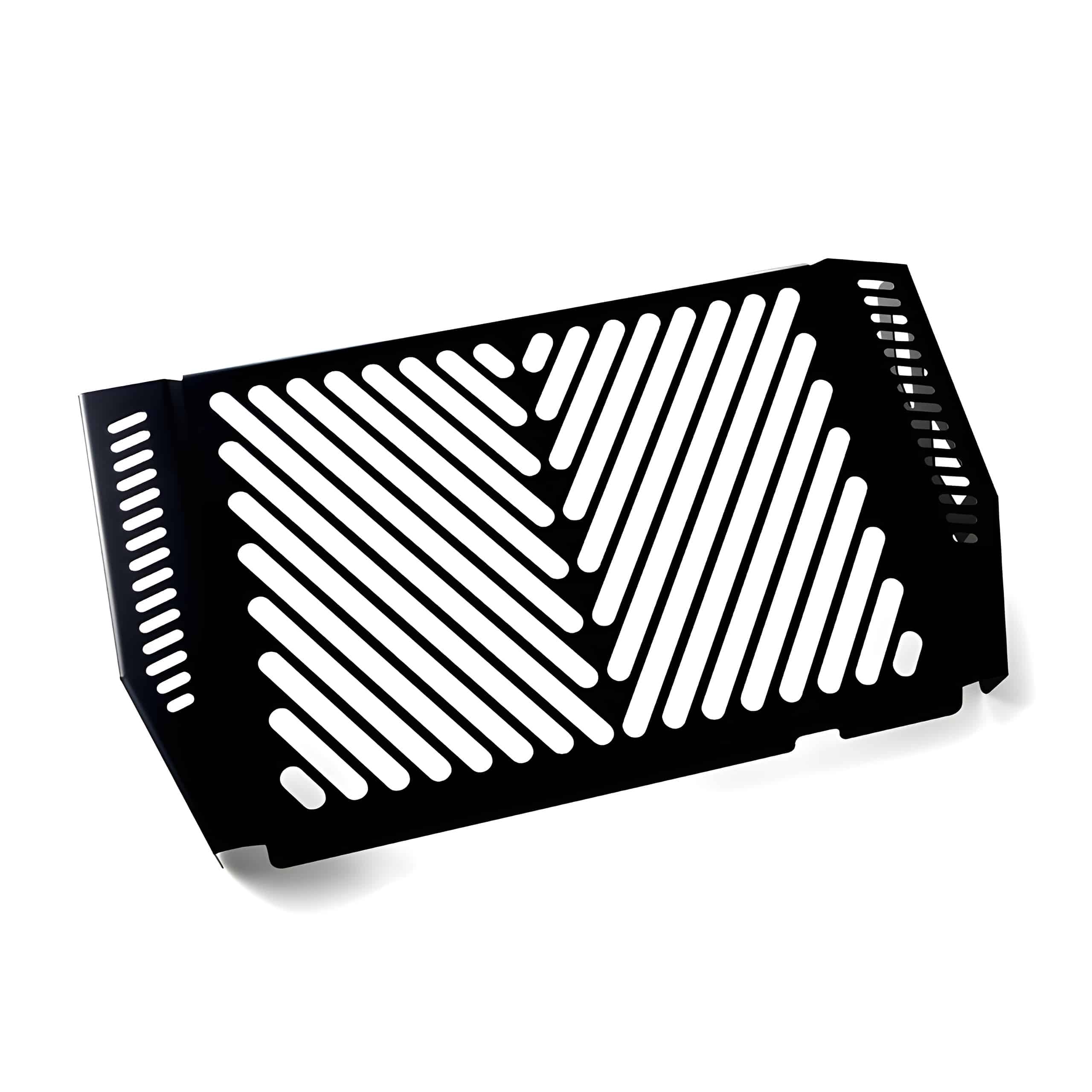 Zieger Kühlerabdeckung Clean schwarz für Ducati Hypermotard/-strada - Motorradteile & Ersatzteile - Verkleidungen & Abdeckungen