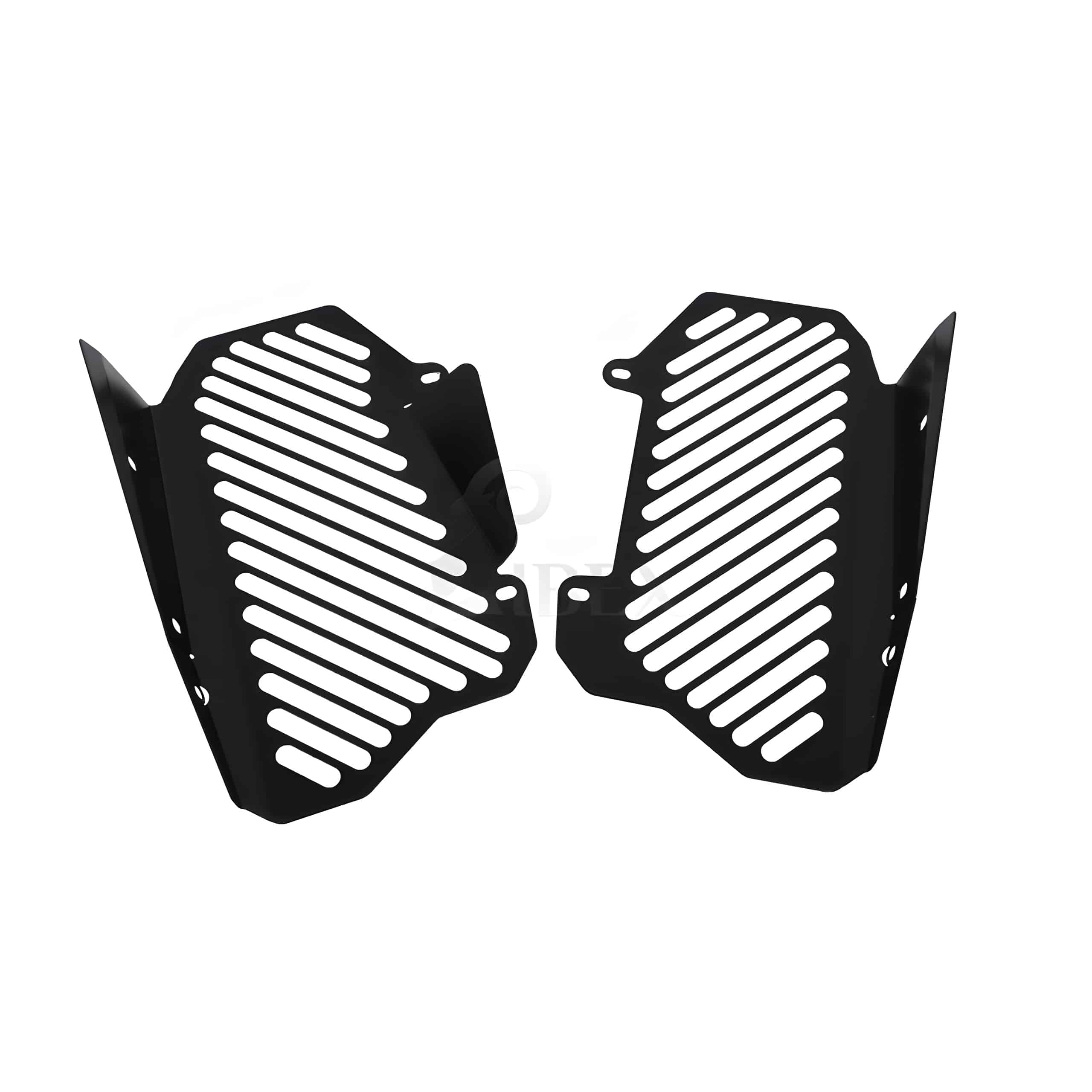 Zieger Kühlerabdeckung Clean schwarz für Honda CRF 1000 Africa Twin - Motorradteile & Ersatzteile - Verkleidungen & Abdeckungen