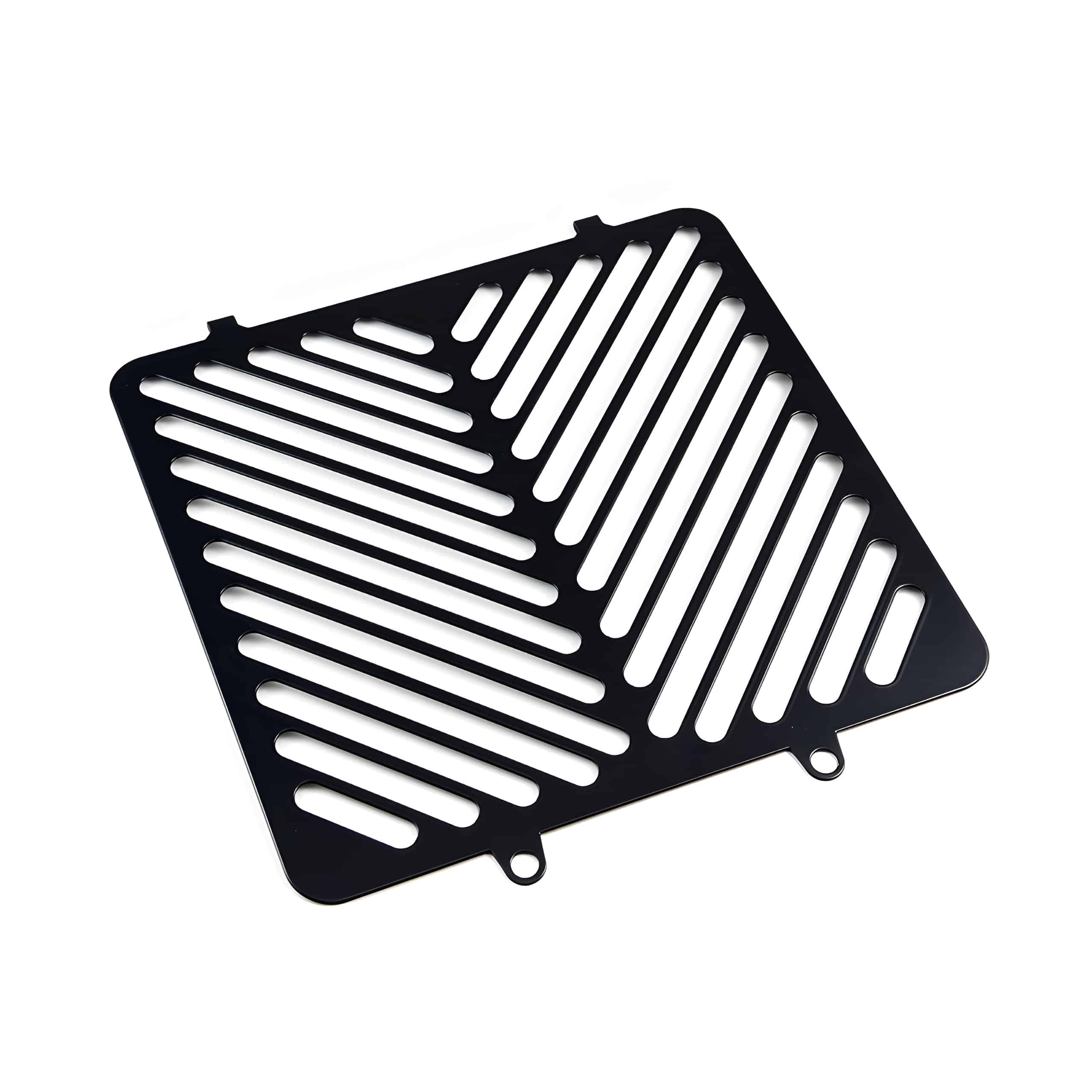 Zieger Kühlerabdeckung Clean schwarz für Kawasaki ER-5 Twister - Motorradteile & Ersatzteile - Verkleidungen & Abdeckungen