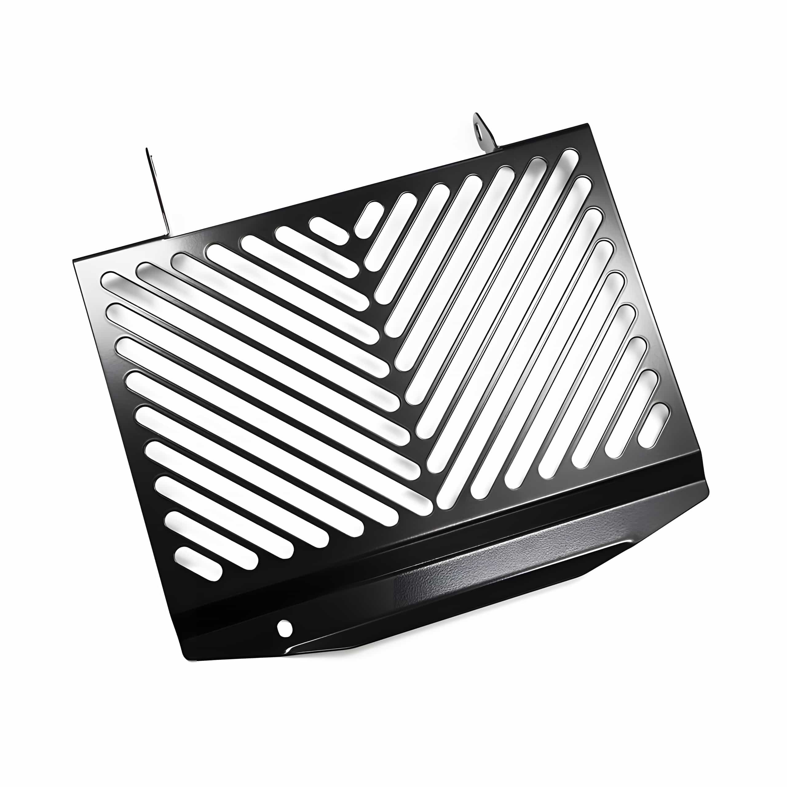 Zieger Kühlerabdeckung Clean schwarz für Suzuki DL 650 V-Strom 12- - Motorradteile & Ersatzteile - Verkleidungen & Abdeckungen