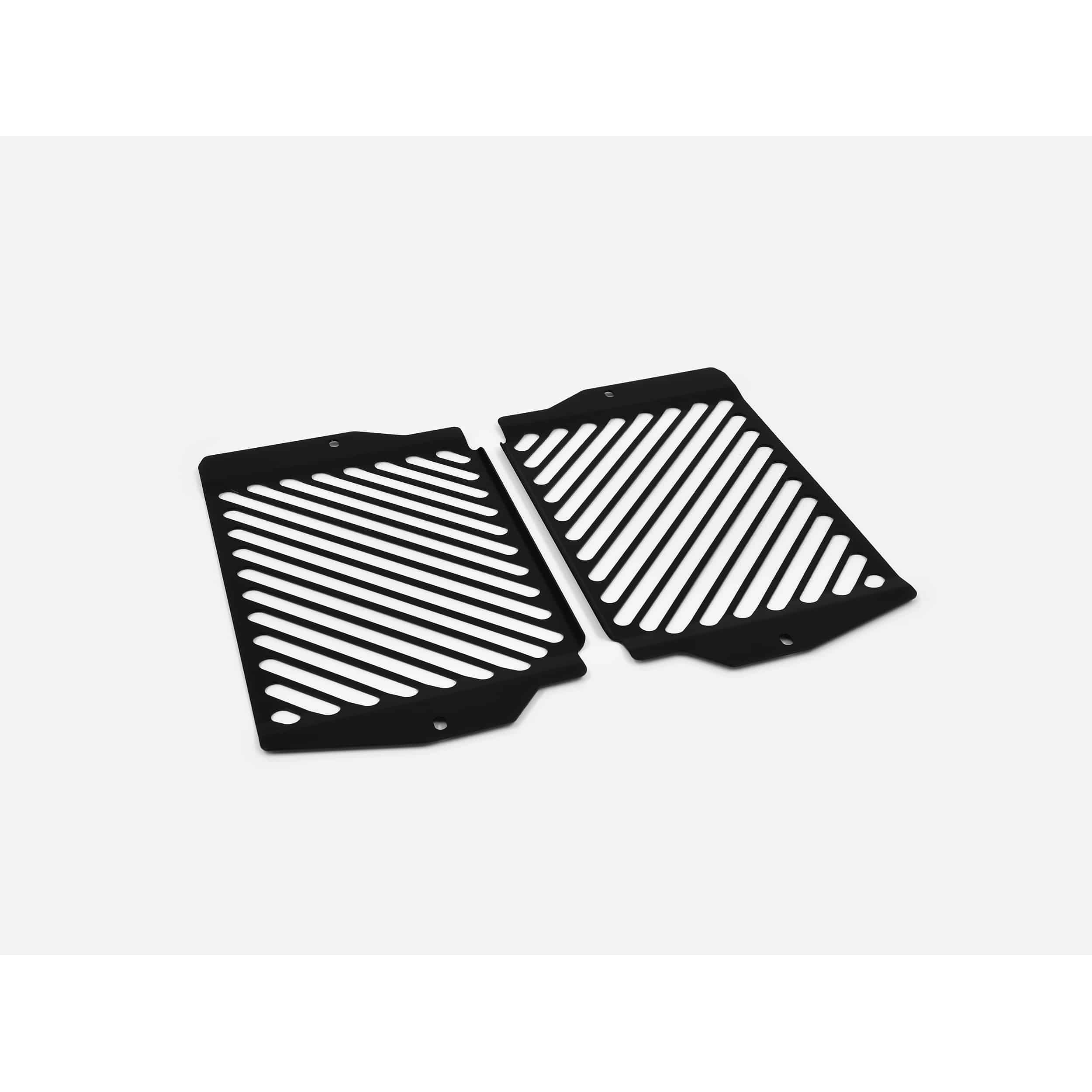 Zieger Kühlerabdeckung Clean schwarz für Triumph Tiger 900 2019- - Motorradteile & Ersatzteile - Verkleidungen & Abdeckungen