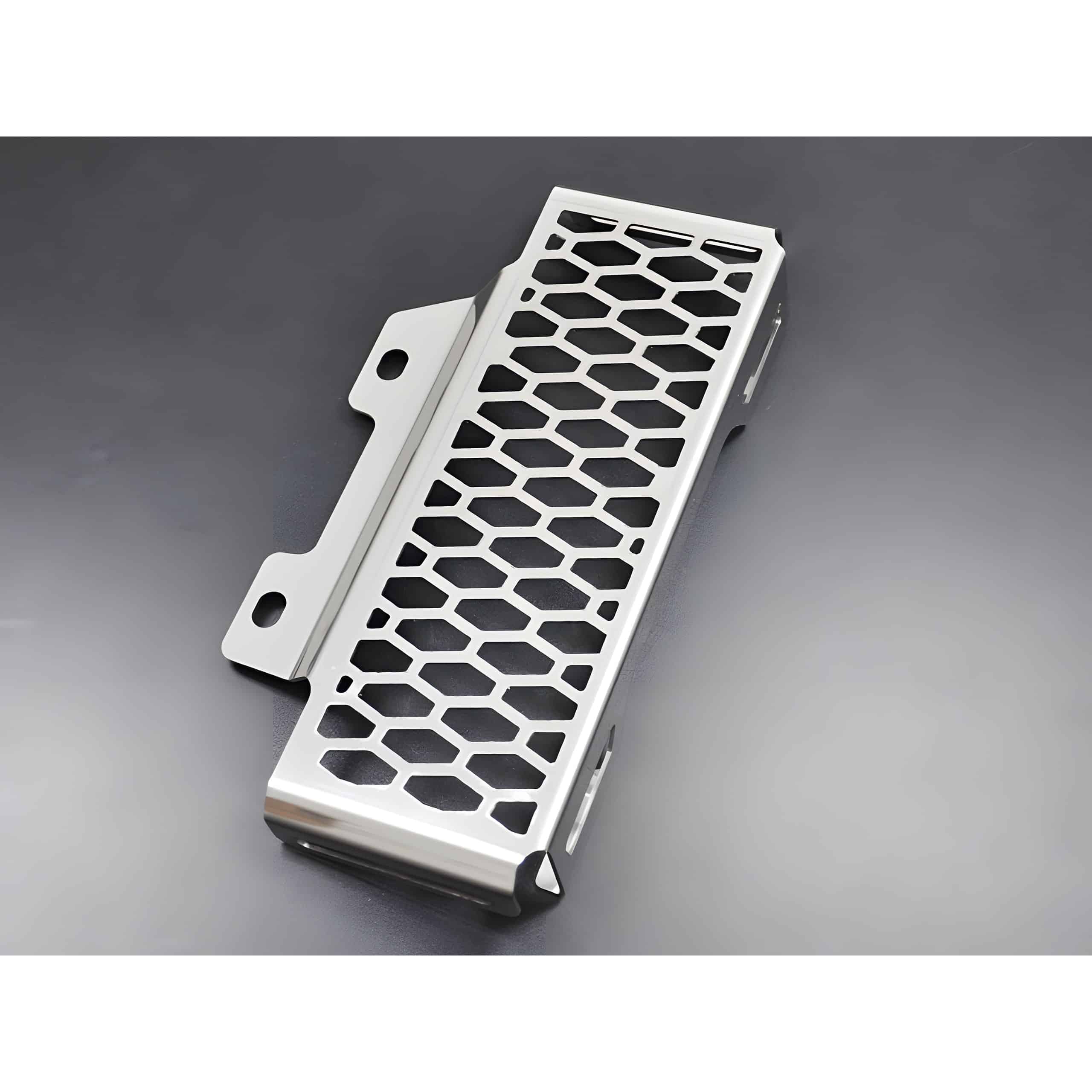 Zieger Kühlerabdeckung Clean silber für Harley Davidson XR 1200 - Motorradteile & Ersatzteile - Verkleidungen & Abdeckungen