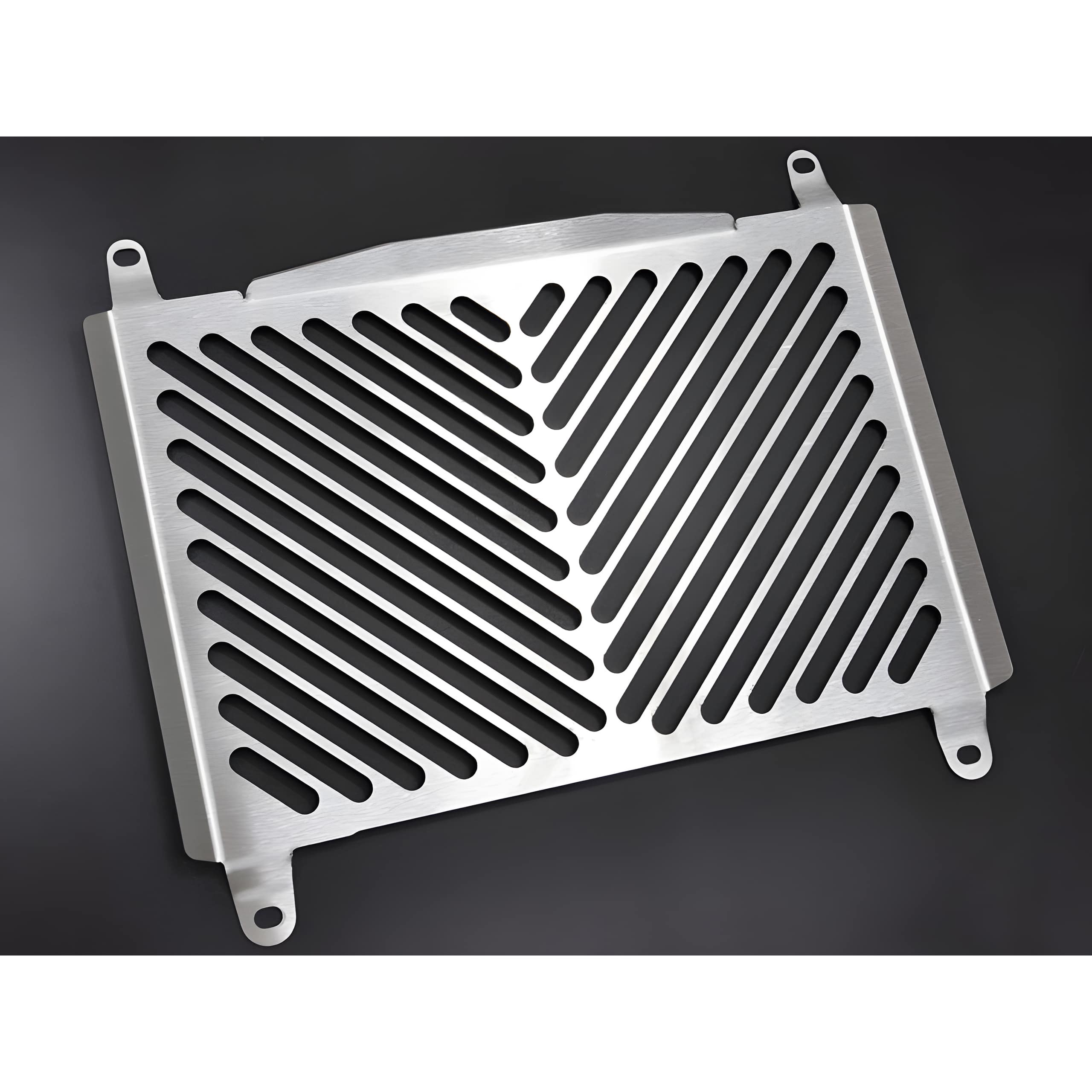 Zieger Kühlerabdeckung Clean silber für Honda CB 650 F 2014-2016 - Motorradteile & Ersatzteile - Verkleidungen & Abdeckungen