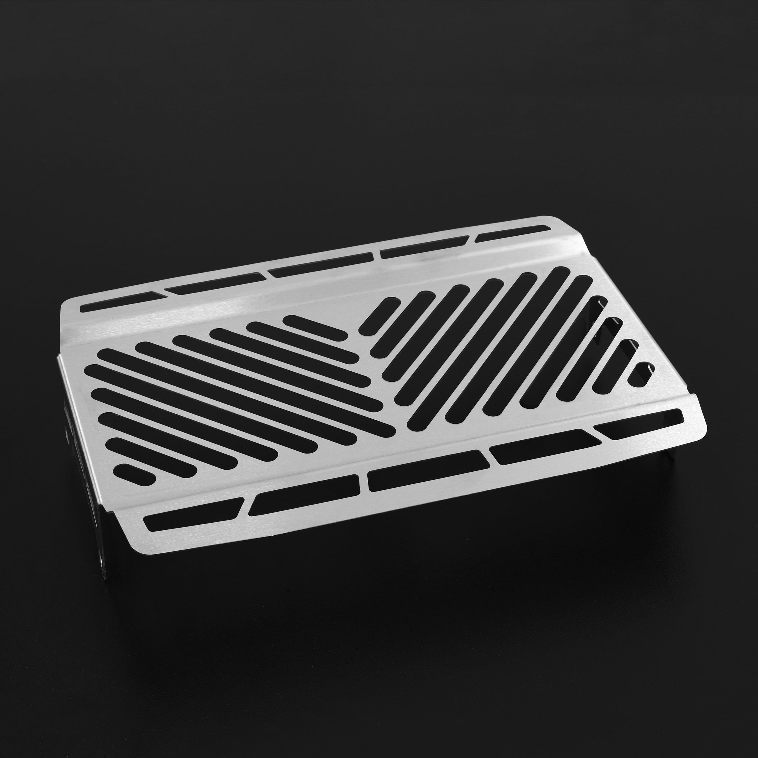 Zieger Kühlerabdeckung Clean silber für Honda CMX 500 Rebel - Motorradteile & Ersatzteile - Verkleidungen & Abdeckungen