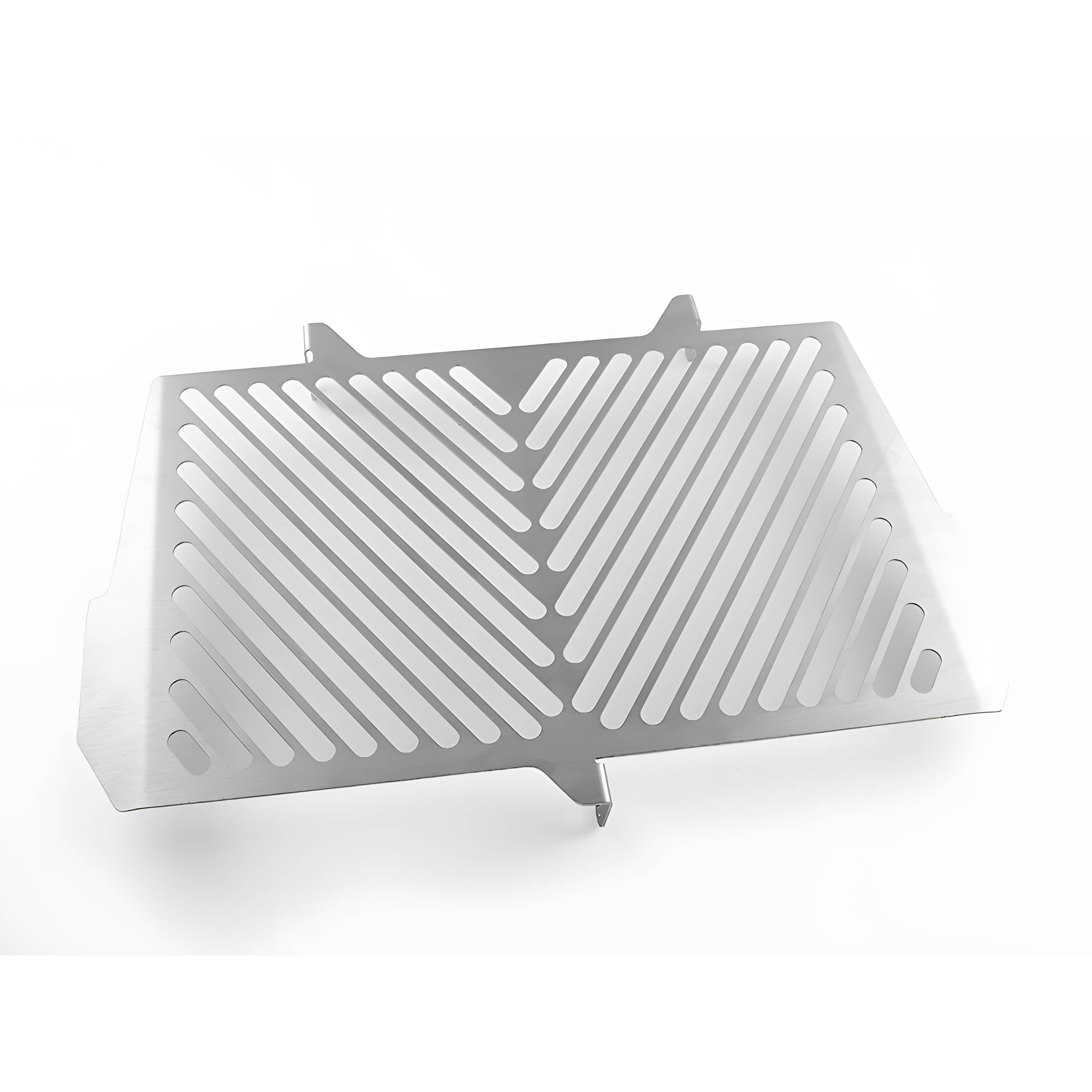 Zieger Kühlerabdeckung Clean silber für Kawasaki KLZ 1000 Versys 20 - Motorradteile & Ersatzteile - Verkleidungen & Abdeckungen