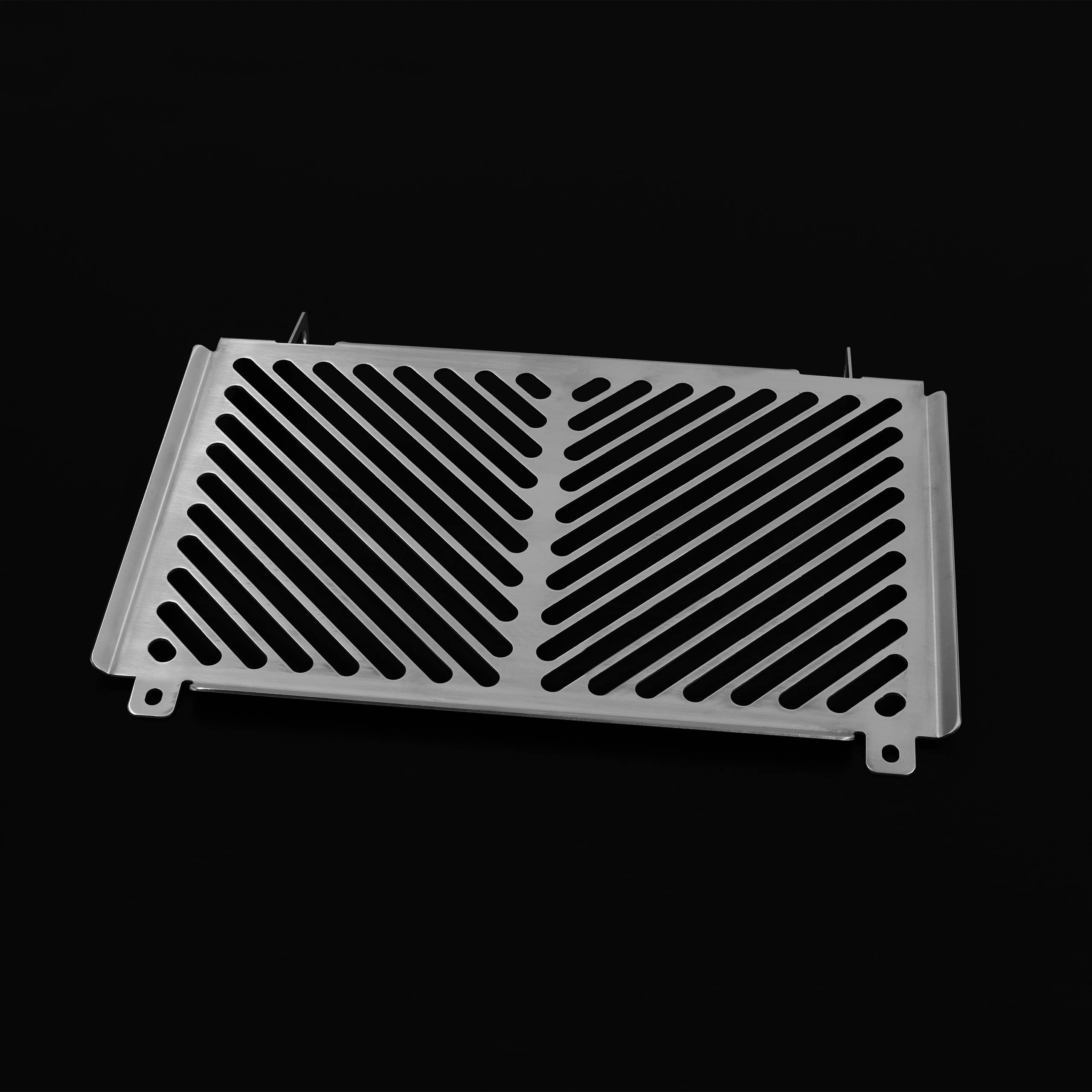 Zieger Kühlerabdeckung Clean silber für Suzuki DL 800 V-Strom /DE - Motorradteile & Ersatzteile - Verkleidungen & Abdeckungen