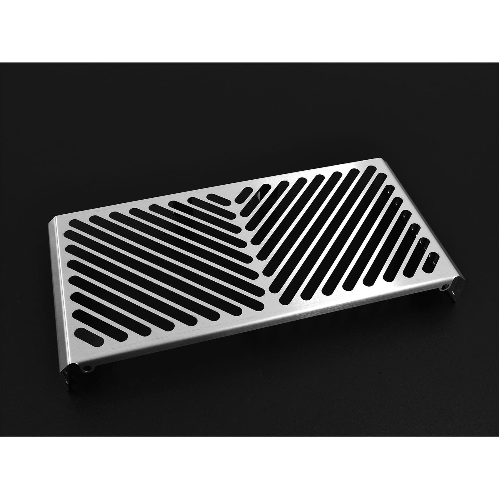 Zieger Kühlerabdeckung Clean silber für Suzuki GSF 1200 Bandit /S 2 - Motorradteile & Ersatzteile - Verkleidungen & Abdeckungen