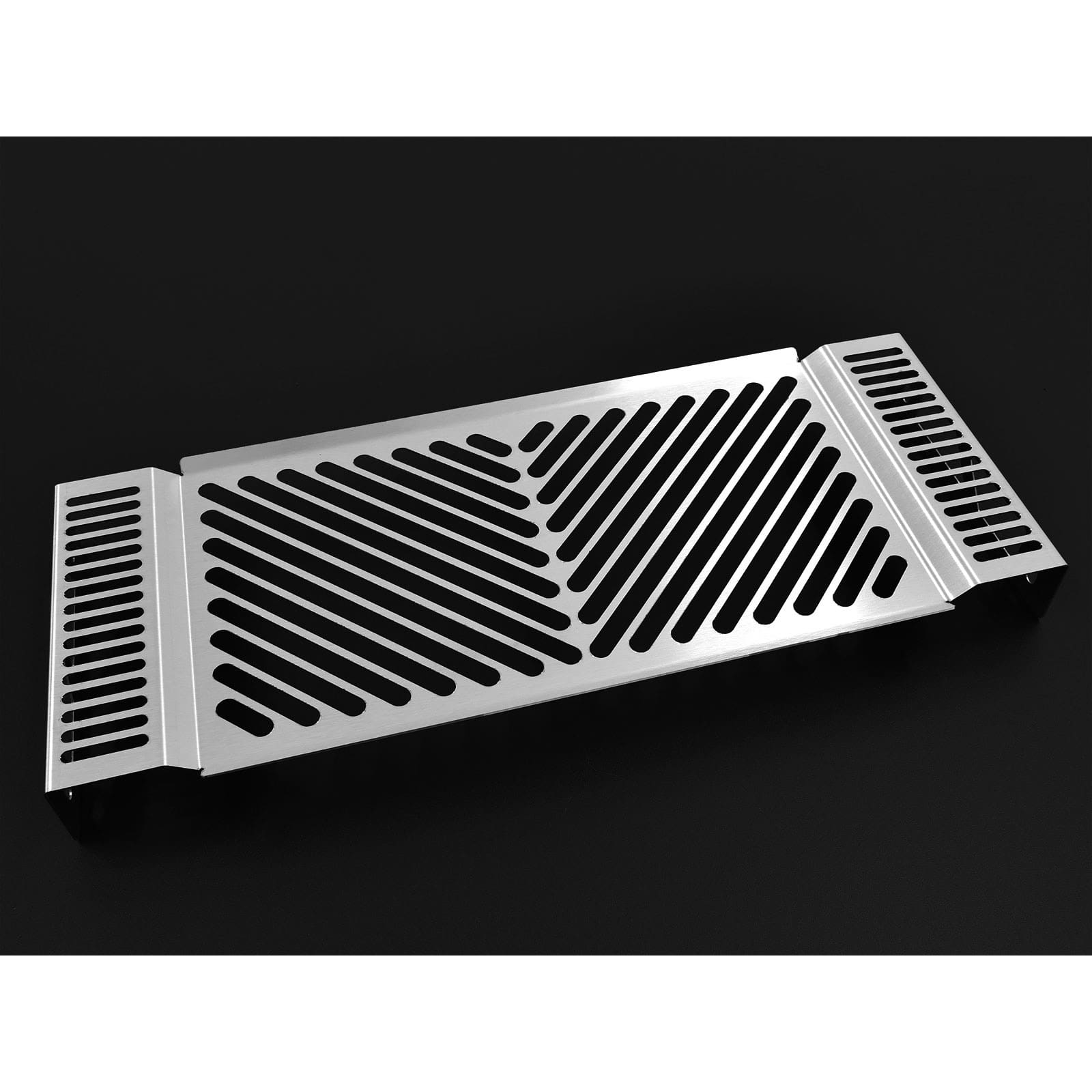 Zieger Kühlerabdeckung Clean silber für Suzuki GSF 1250 Bandit - Motorradteile & Ersatzteile - Verkleidungen & Abdeckungen