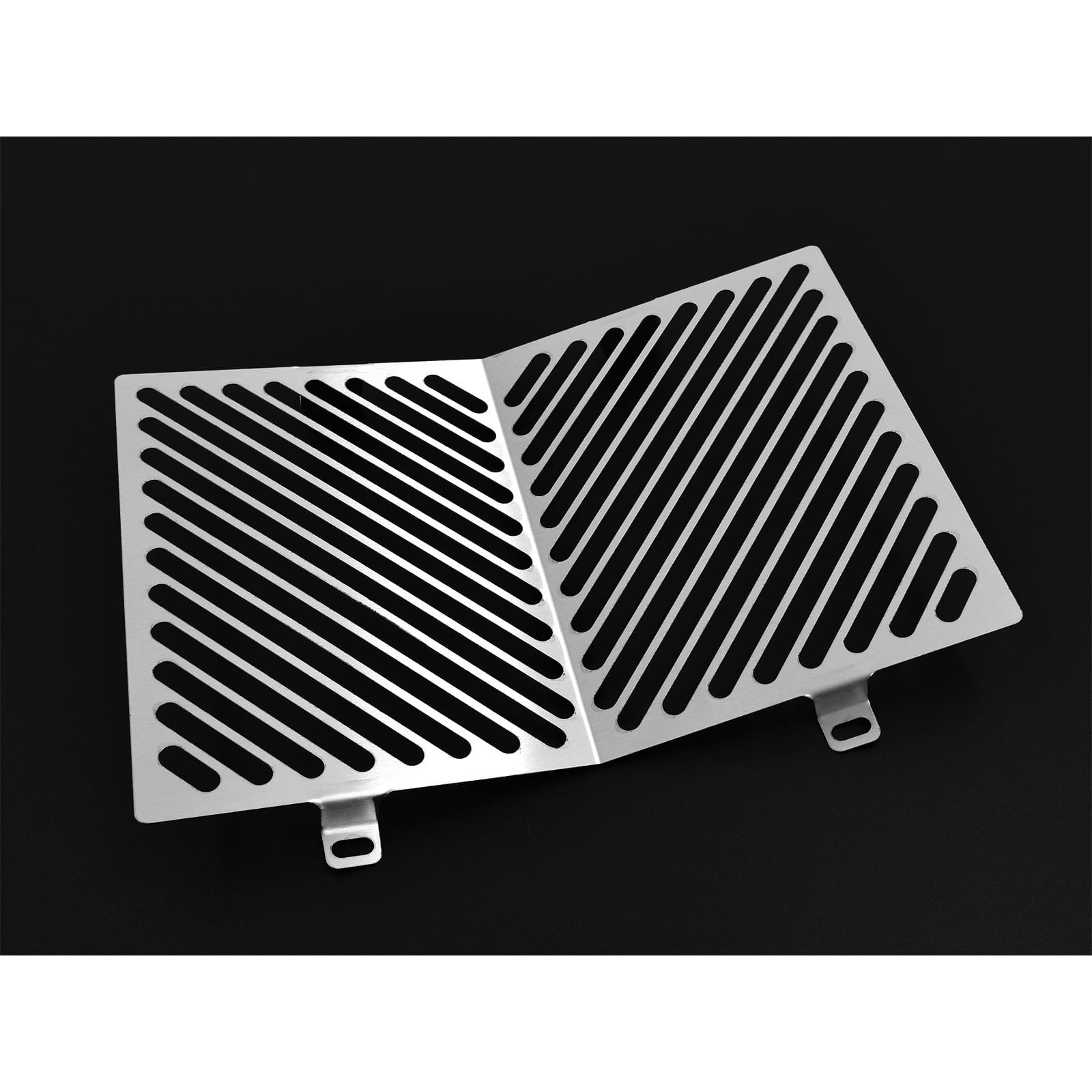 Zieger Kühlerabdeckung Clean silber für Suzuki GSX 1300 B-King - Motorradteile & Ersatzteile - Verkleidungen & Abdeckungen