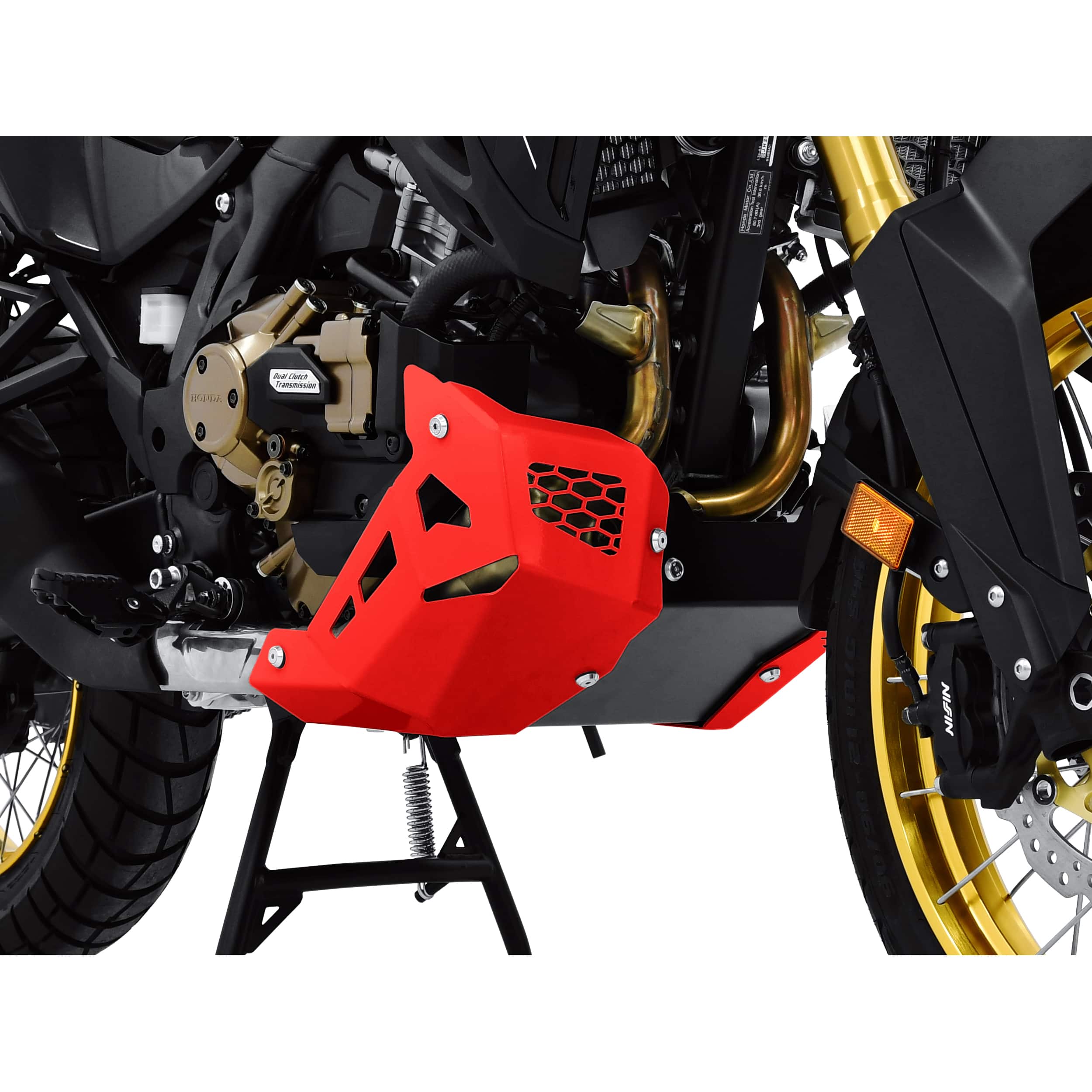 Zieger Motorschutz Alu rot für Honda CRF 1100 AT Adventure Sports - Motorradteile & Ersatzteile - Anbauteile