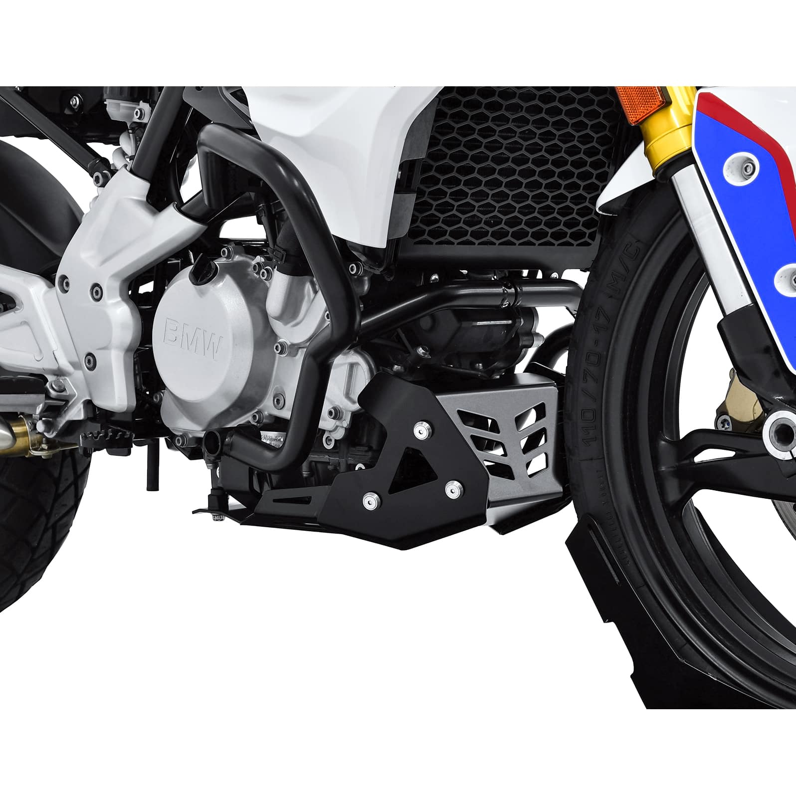 Zieger Motorschutz Alu schwarz für BMW G 310 R - Motorradteile & Ersatzteile - Anbauteile