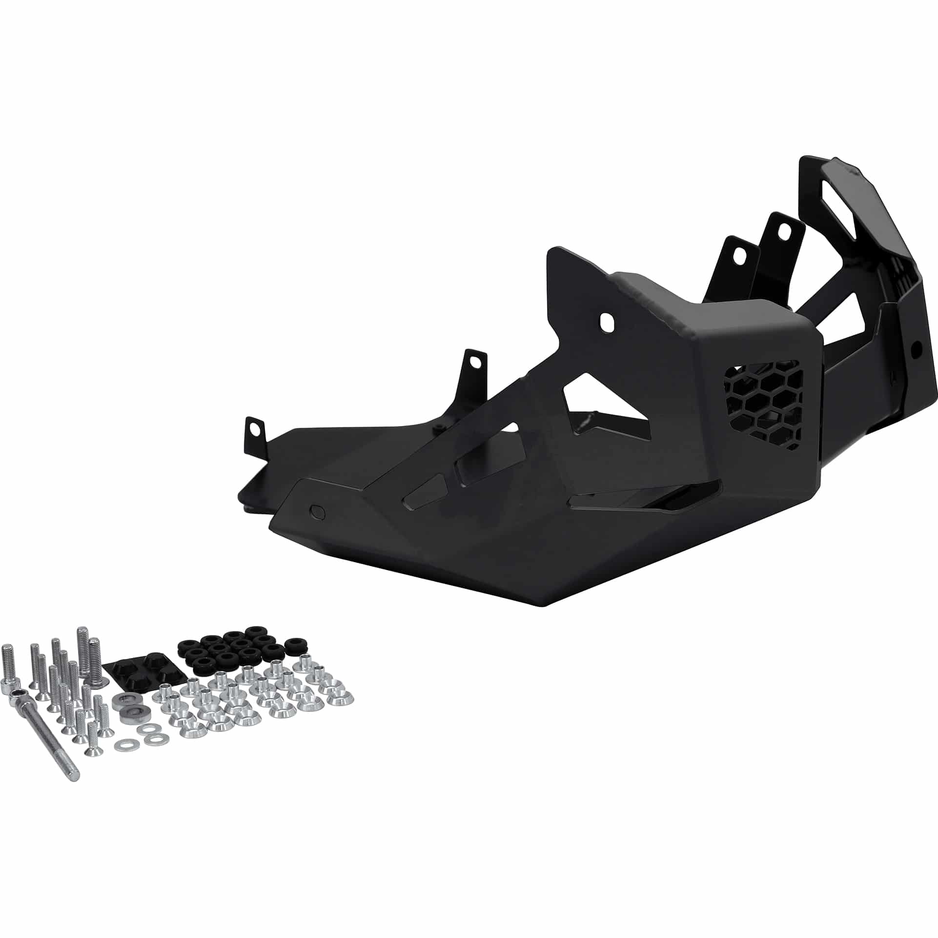 Zieger Motorschutz Alu schwarz für Honda CRF 1100 AT Adventure Spor - Motorradteile & Ersatzteile - Anbauteile