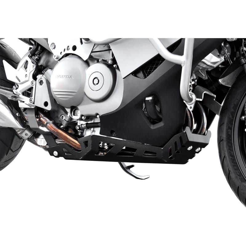 Zieger Motorschutz Alu schwarz für Honda VFR 800 X Crossrunner RC60 - Motorradteile & Ersatzteile - Anbauteile