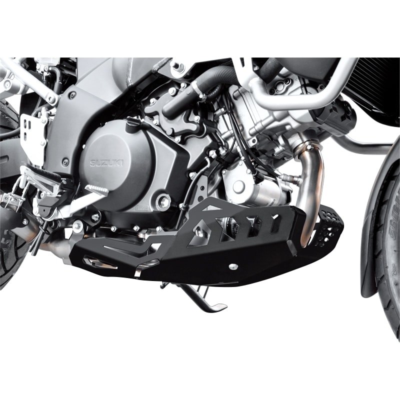 Zieger Motorschutz Alu schwarz für Suzuki DL 1000 V-Strom /XT 2014- - Motorradteile & Ersatzteile - Anbauteile