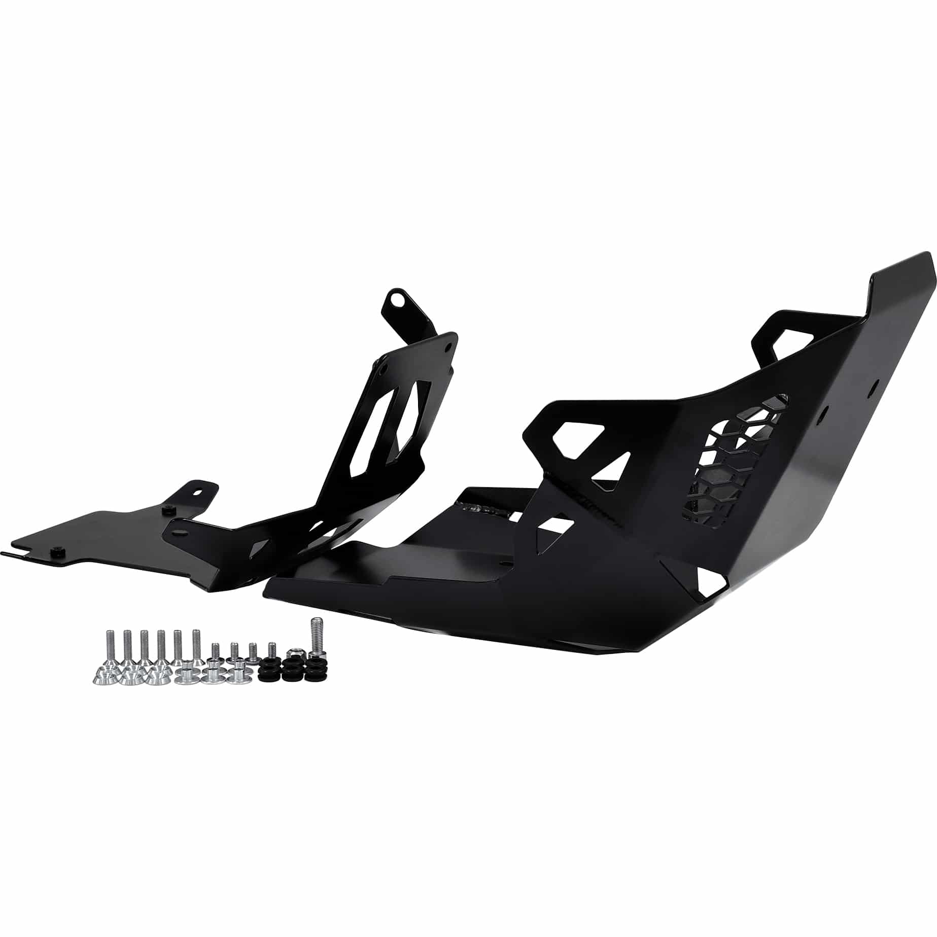 Zieger Motorschutz Alu schwarz für Yamaha Tenere 700 2019-2020 - Motorradteile & Ersatzteile - Anbauteile