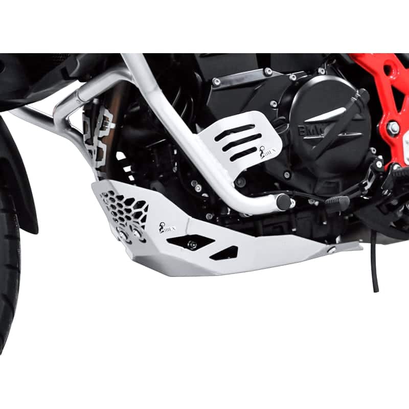 Zieger Motorschutz Alu verstärkt silber für BMW F 650/700/800 GS - Motorradteile & Ersatzteile - Anbauteile