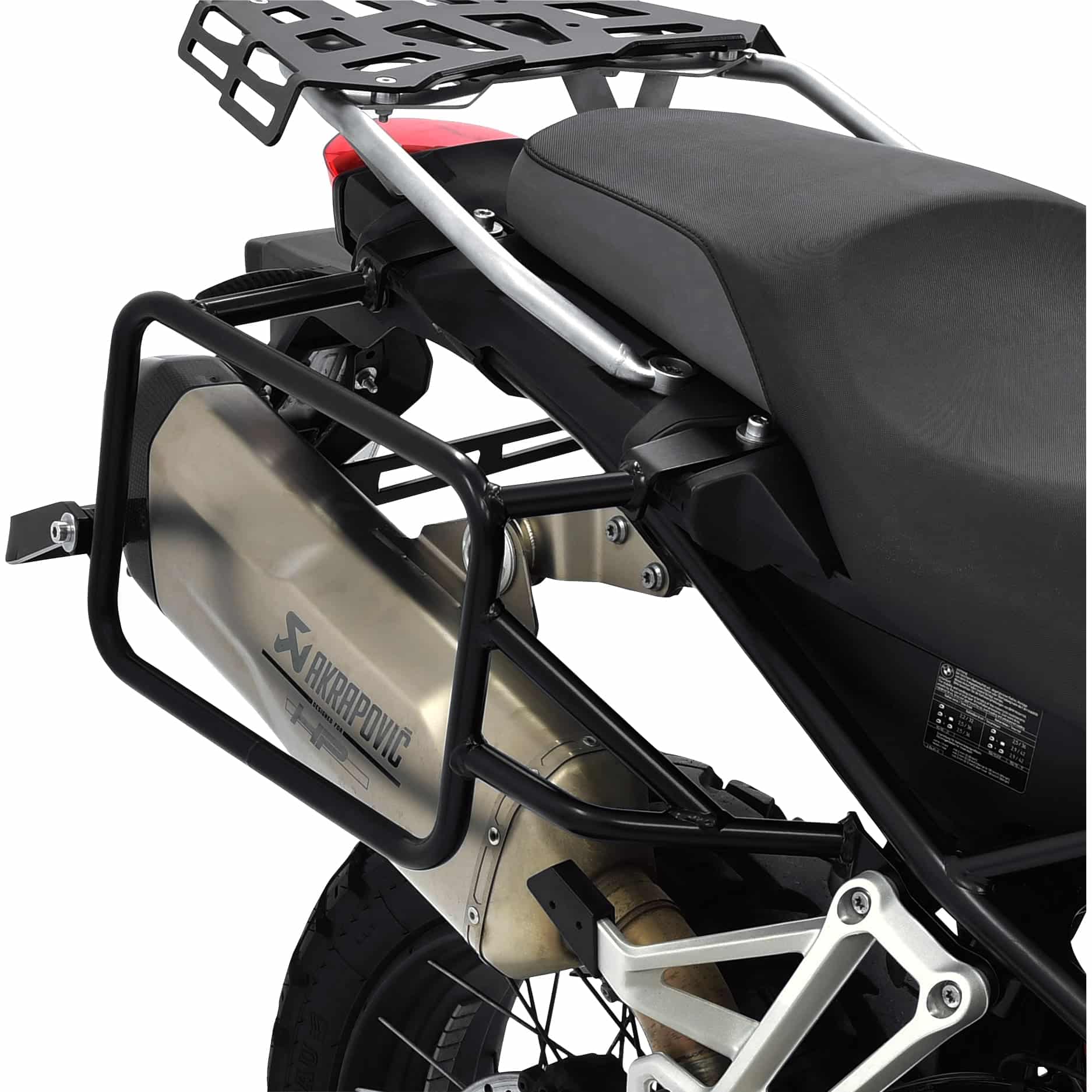 Zieger Seitenkofferträger schwarz für BMW F 750/850 GS /Adventure - Motorradzubehör - Motorradgepäck