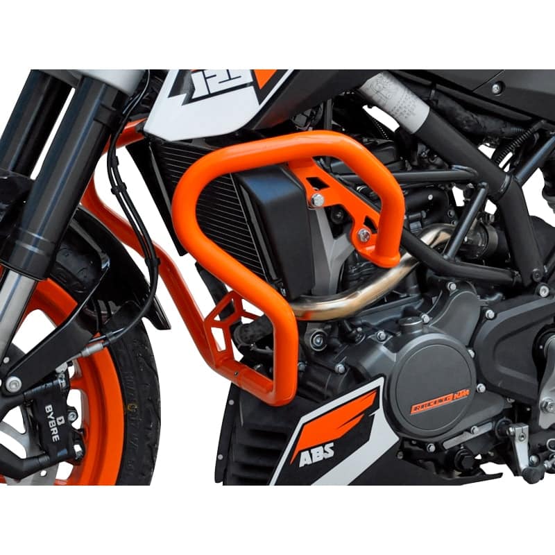 Zieger Sturzbügel orange für KTM Duke 390 2013-2016 - Motorradteile & Ersatzteile - Anbauteile