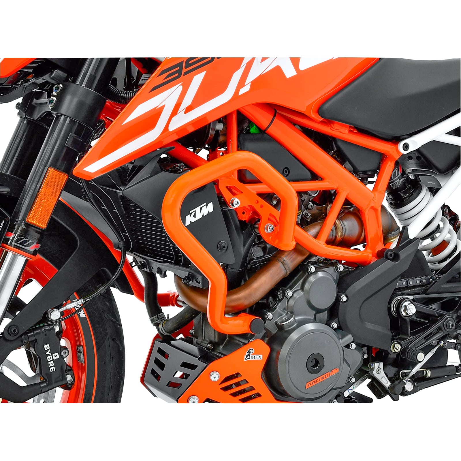 Zieger Sturzbügel orange für KTM Duke 390 2017- - Motorradteile & Ersatzteile - Anbauteile