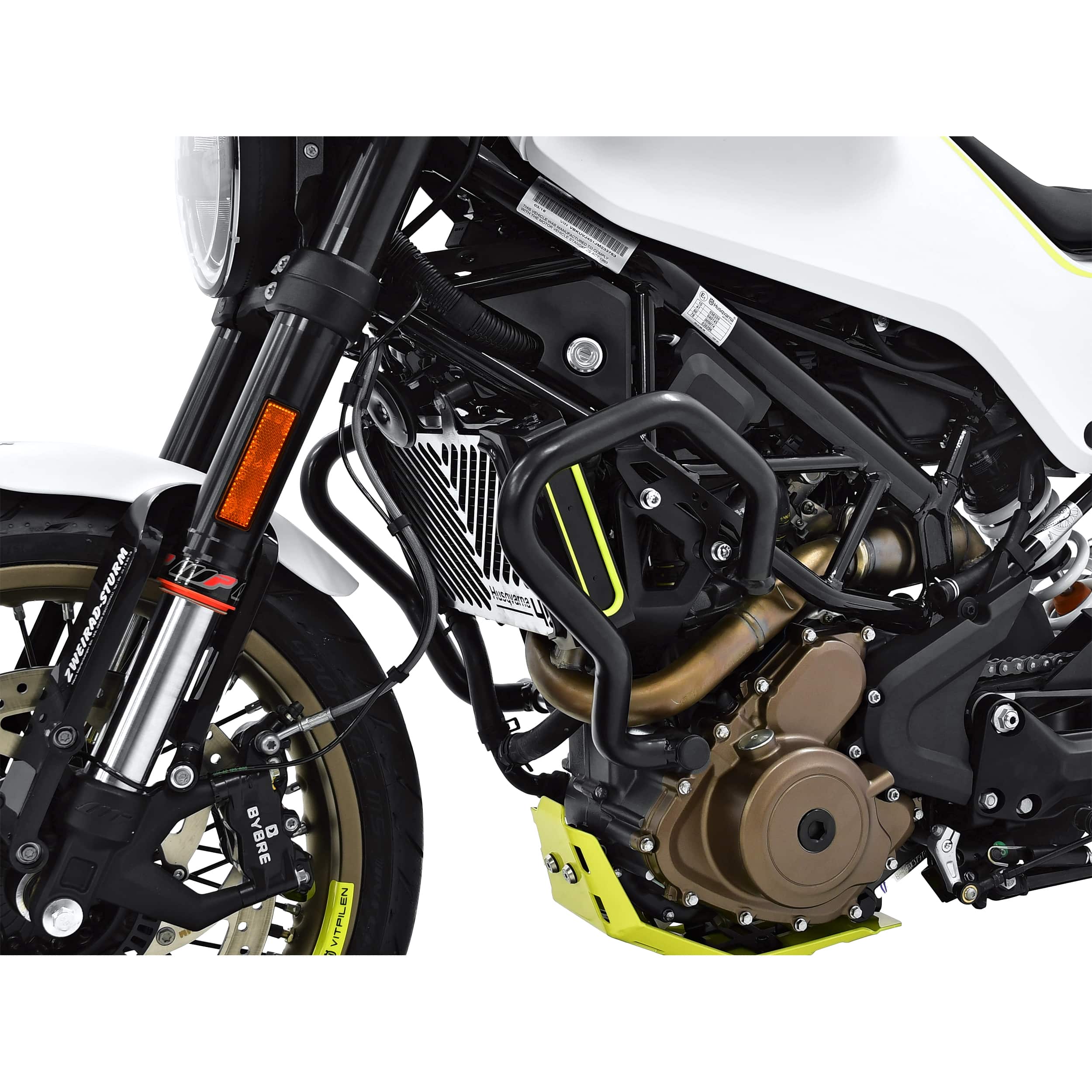 Zieger Sturzbügel schwarz für Husqvarna 401 Vitpilen/Svartpilen - Motorradteile & Ersatzteile - Anbauteile