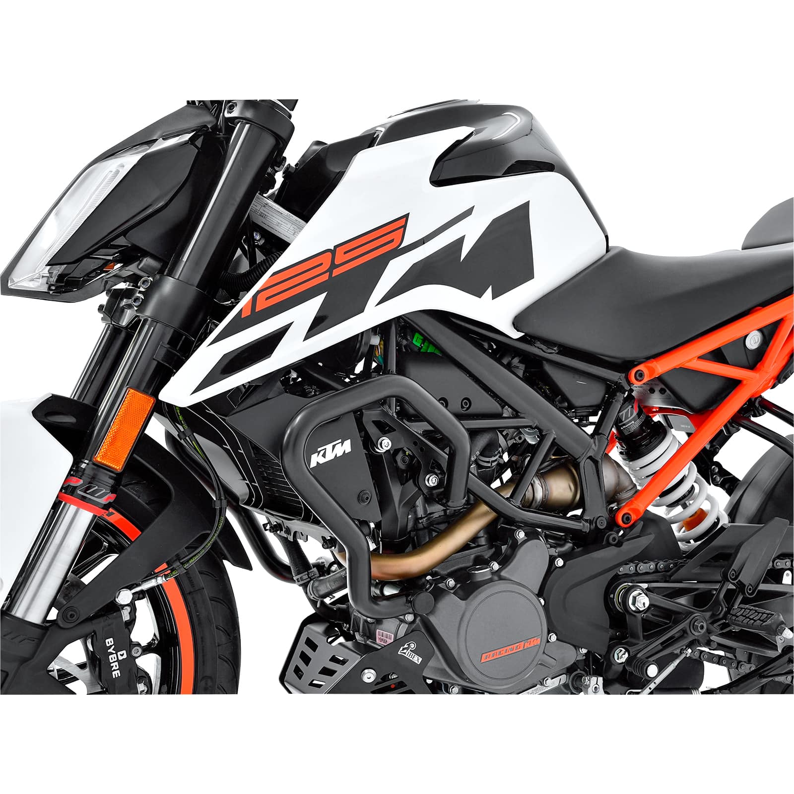 Zieger Sturzbügel schwarz für KTM Duke 125 2017- - Motorradteile & Ersatzteile - Anbauteile