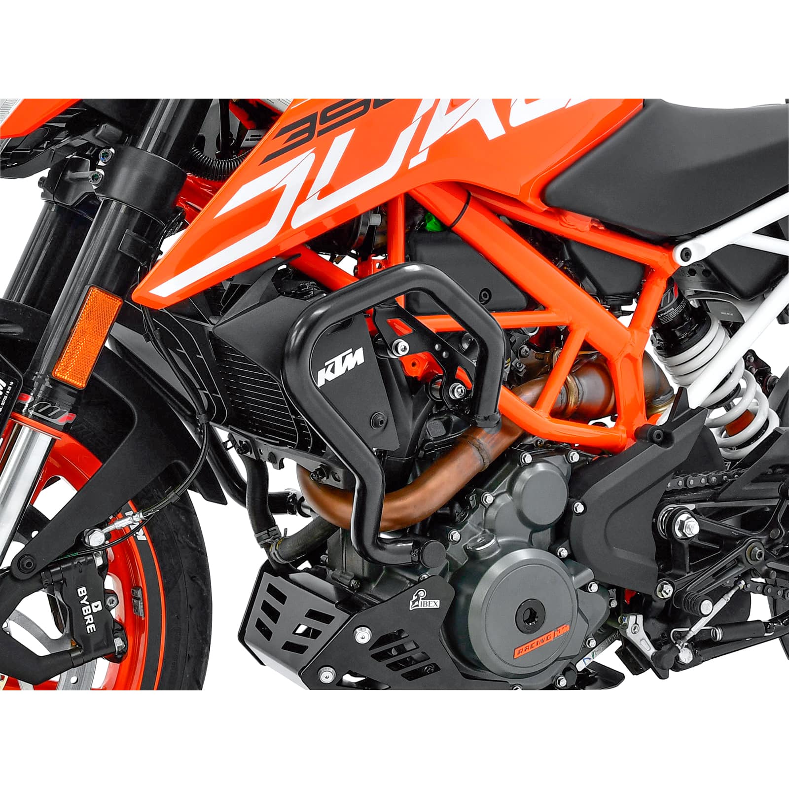 Zieger Sturzbügel schwarz für KTM Duke 390 2017- - Motorradteile & Ersatzteile - Anbauteile