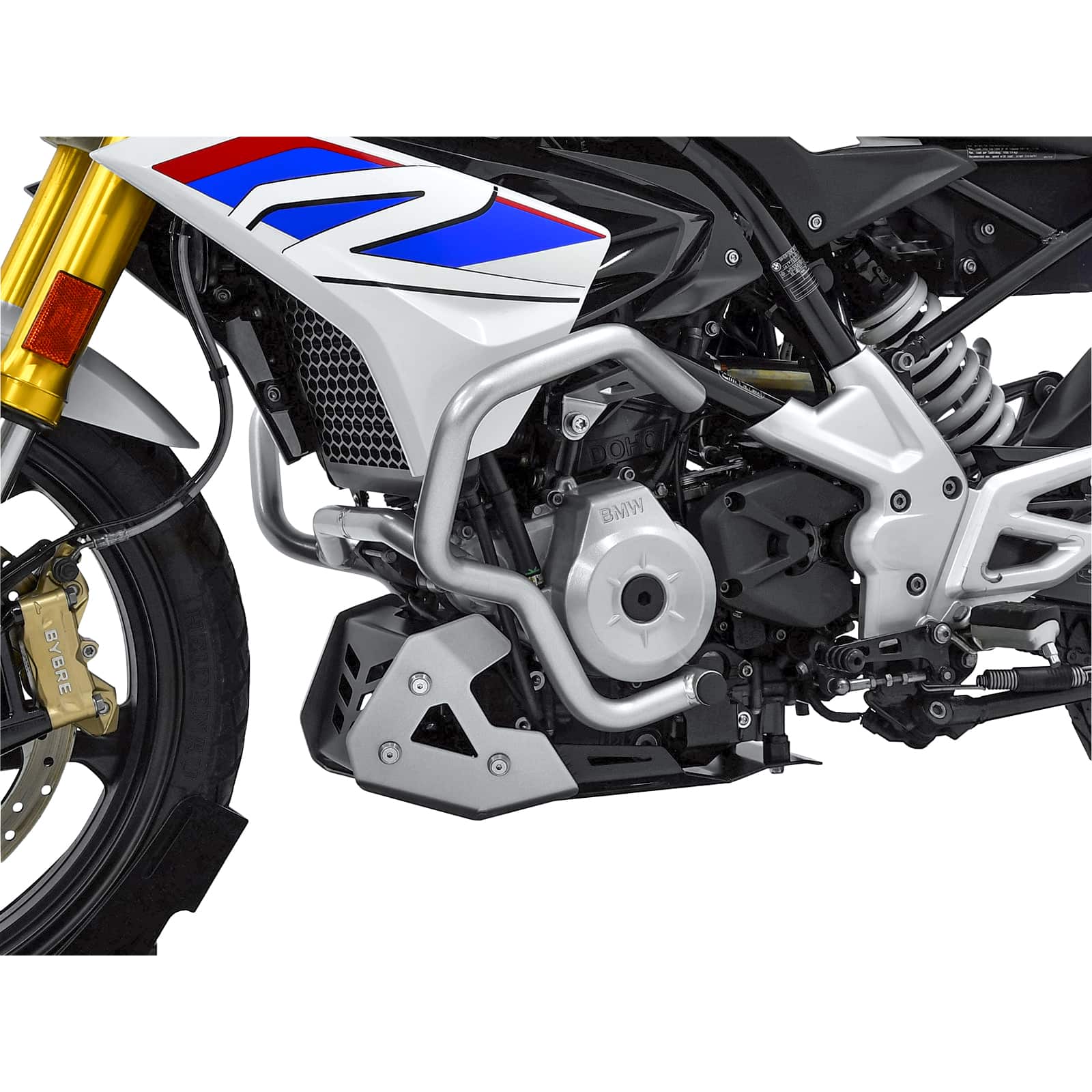 Zieger Sturzbügel silber für BMW G 310 R - Motorradteile & Ersatzteile - Anbauteile