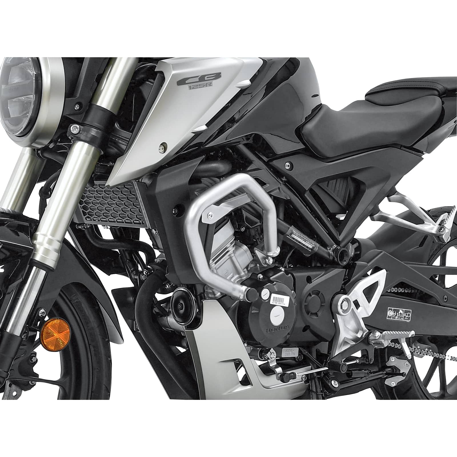 Zieger Sturzbügel silber für Honda CB 125 R - Motorradteile & Ersatzteile - Anbauteile