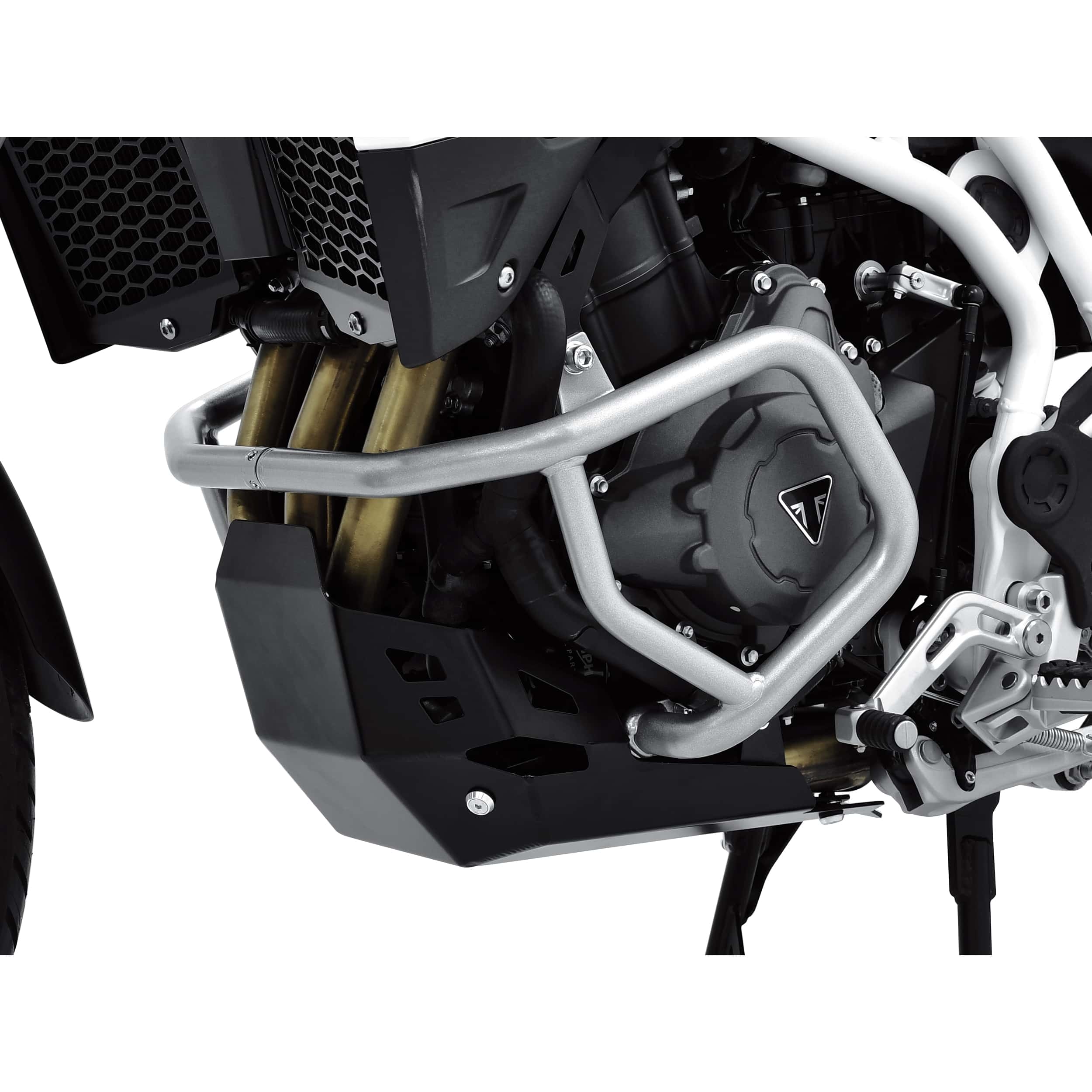 Zieger Sturzbügel silber für Triumph Tiger 900 2019- - Motorradteile & Ersatzteile - Anbauteile