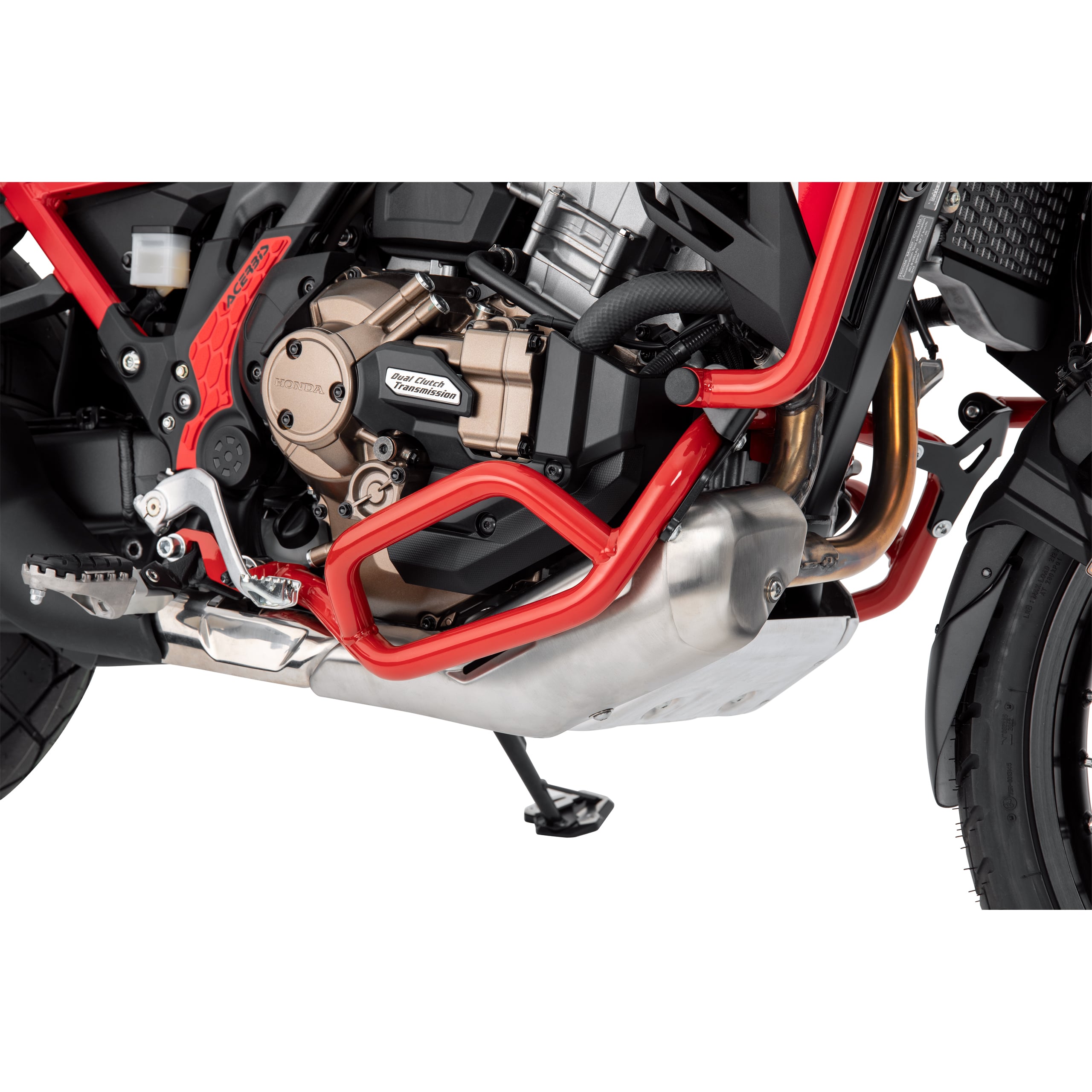 Zieger Sturzbügel unten rot für Honda CRF 1100 Africa Twin - Motorradteile & Ersatzteile - Anbauteile