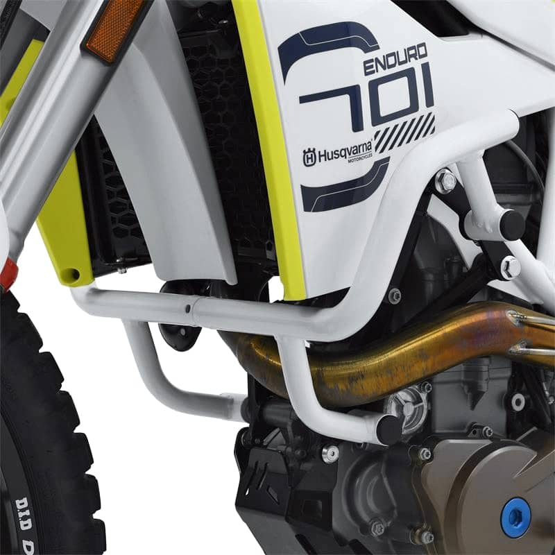 Zieger Sturzbügel weiß für Husqvarna 701 Enduro/Supermoto - Motorradteile & Ersatzteile - Anbauteile