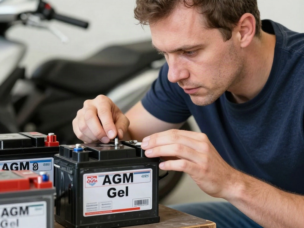 AGM oder Gel Batterie Motorrad
