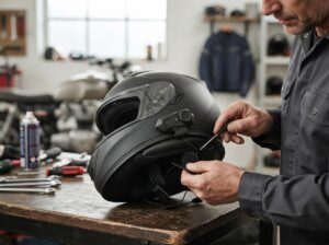 Motorradhelm Bluetooth nachrüsten
