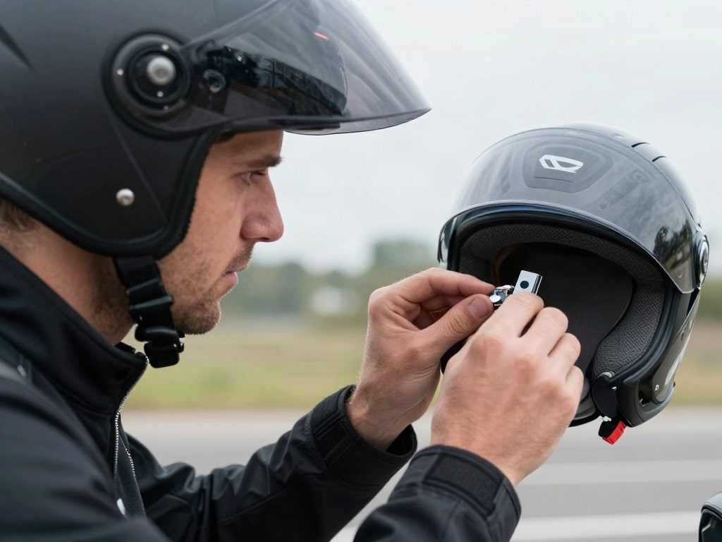 Motorradhelm Bluetooth nachrüsten