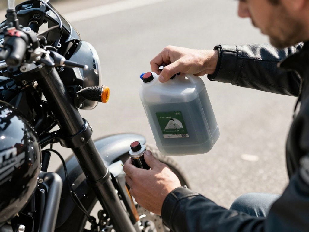 Motorrad Bremsflüssigkeit